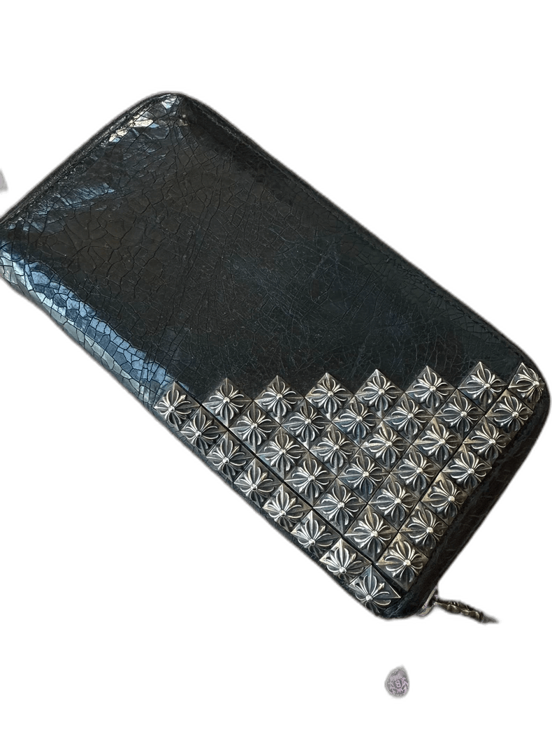 Chrome Hearts Chrome Hearts Cross Design Leather Wallet Size ONE SIZE - 1 Thumbnail