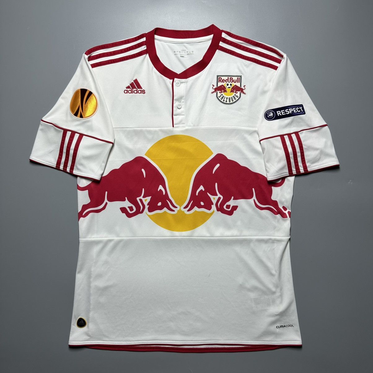 Vintage RED BULL SALZBURG ADIDAS 2011/2012 SOCCER JERSEY #23 SEKAGYA Size US L / EU 52-54 / 3 - 2 Thumbnail