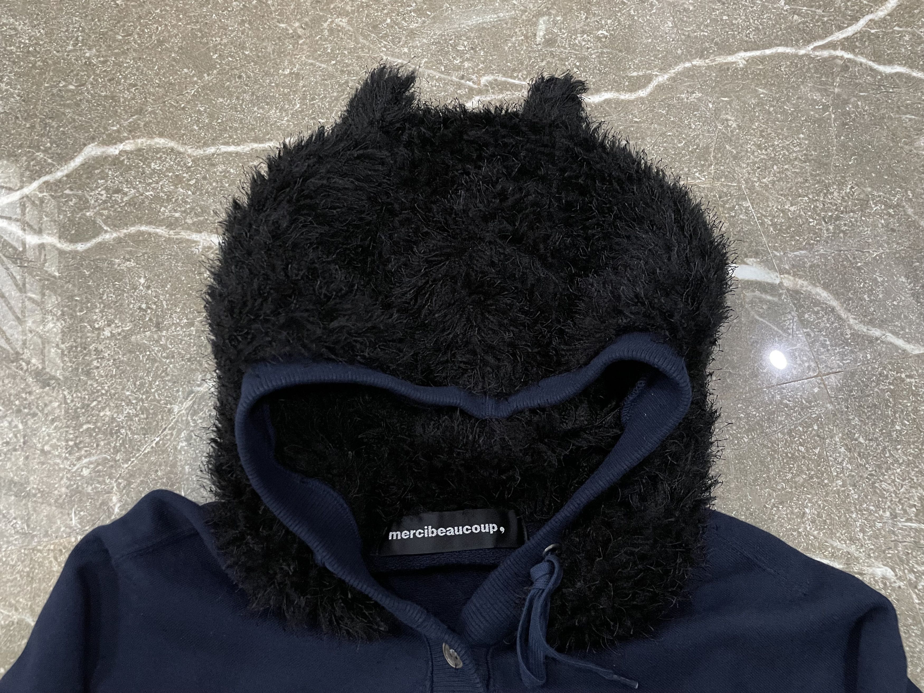 Issey Miyake Mercibeaucoup Bear Ears Hoodie - NewJeans Vibe Size L / US 10 / IT 46 - 4 Thumbnail