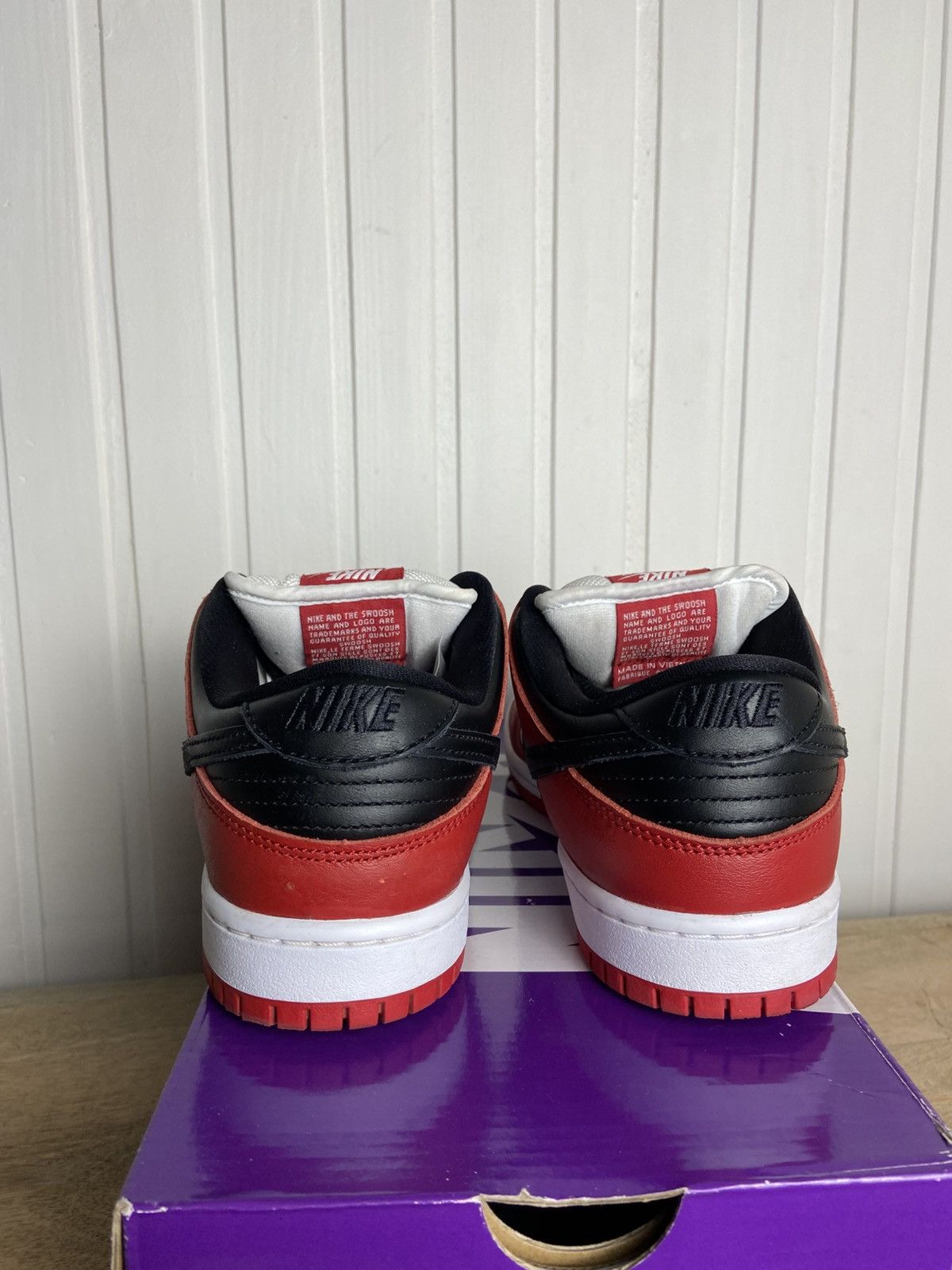 Nike Used Nike SB Dunk Low Pro "J-Pack Chicago" Size 7US/40EU Size US 7 / EU 40 - 7 Thumbnail