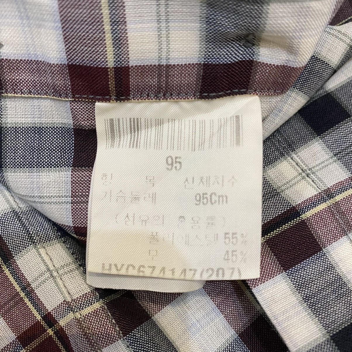 Yves Saint Laurent 1990s Yves Saint Laurent Pour Homme Plaid Button Up Shirts Size US L / EU 52-54 / 3 - 13 Thumbnail