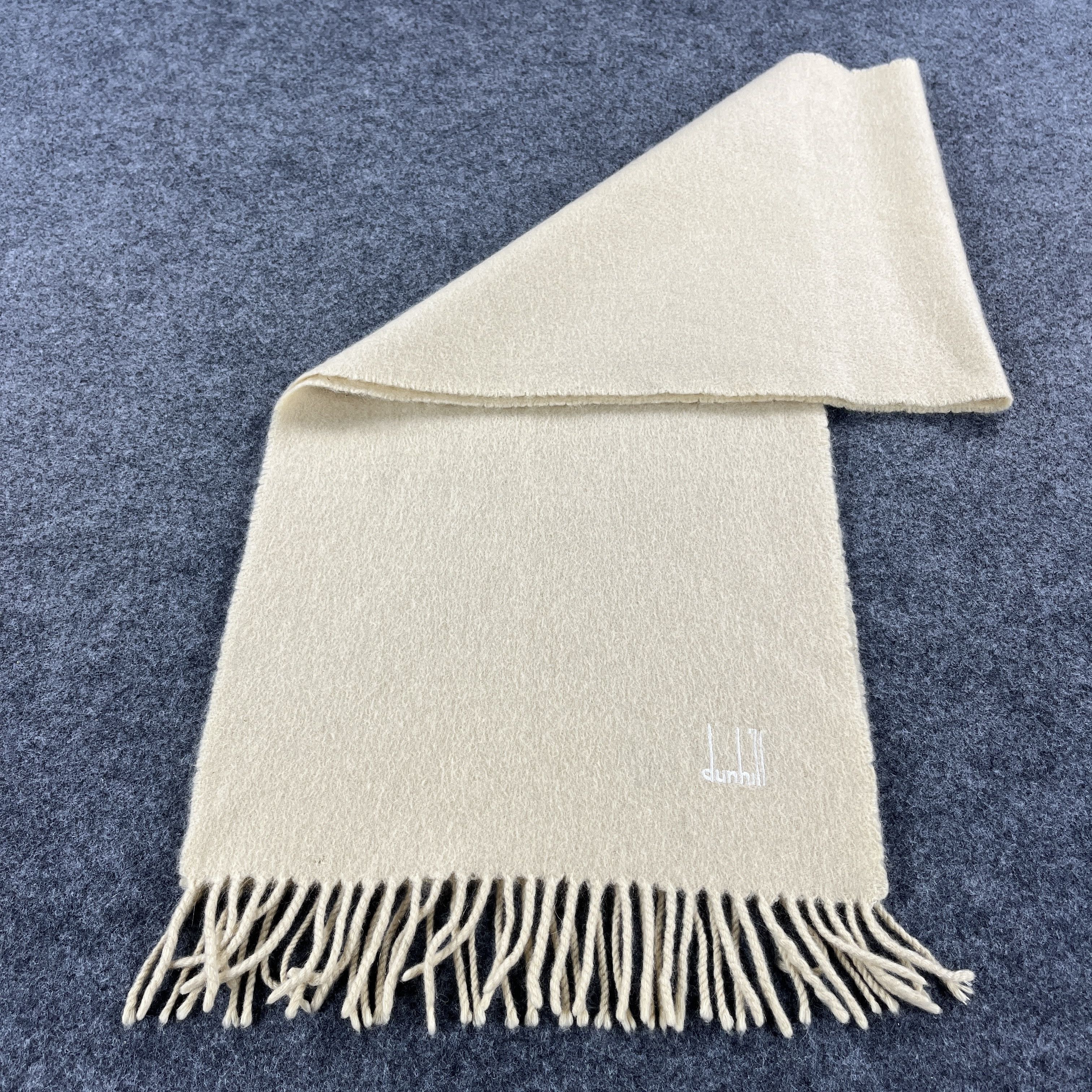 Vintage Vintage Dunhill Scarf / Muffler / Neckwear T1379 Size ONE SIZE - 3 Thumbnail