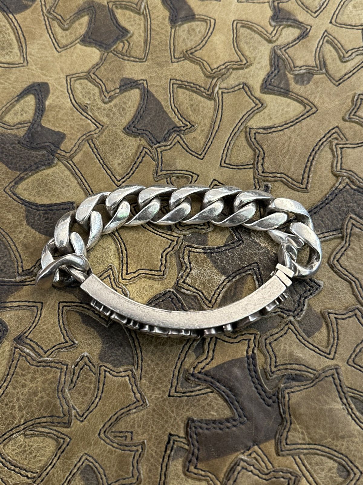 Chrome Hearts CHROME HEARTS FUCK YOU EXTRA LINKS BRACELET Size ONE SIZE - 2 Thumbnail