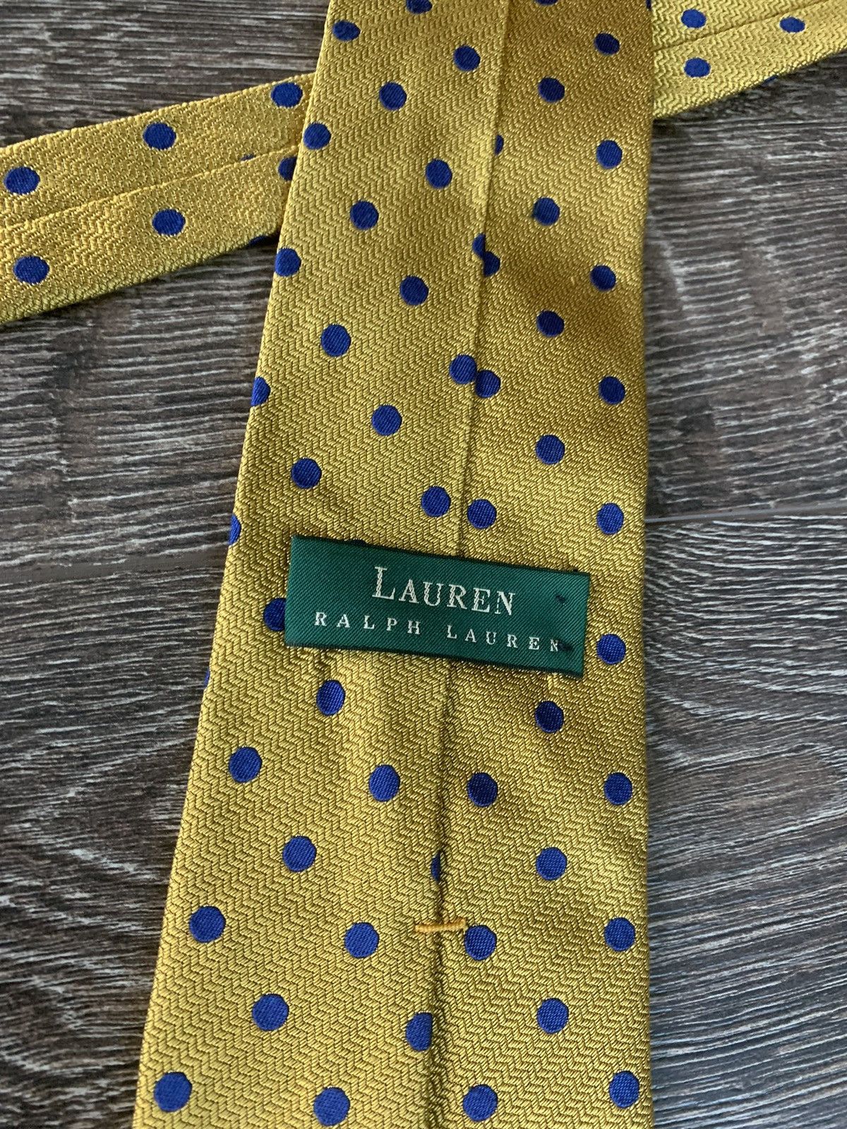 Ralph Lauren Yellow Ralph Lauren Tie Size ONE SIZE - 3 Thumbnail