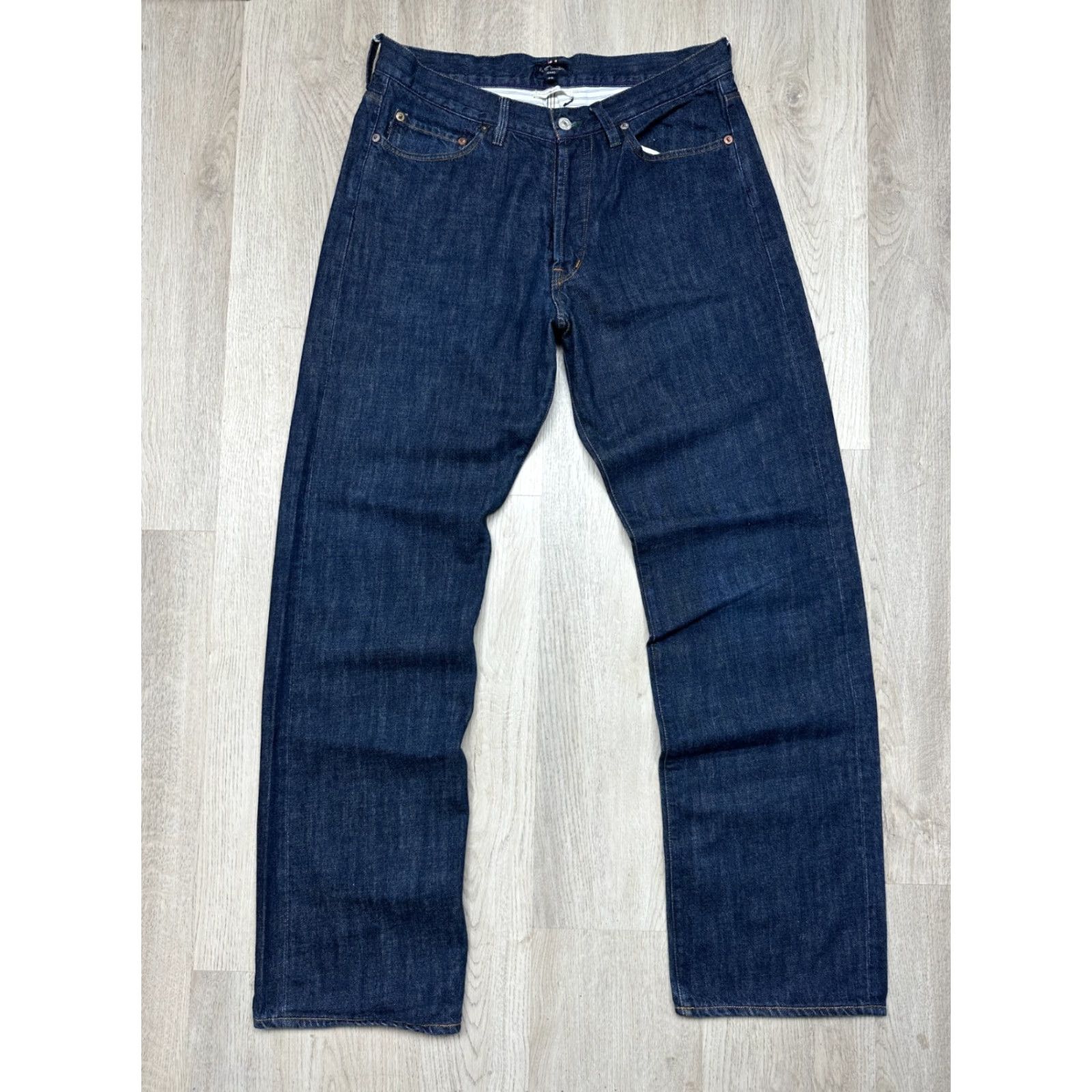 Paul Smith Paul Smith Jeans Denim Pants Mens Size 32 Blue Cotton Regular Straight 32in Inseam 32in Vintage: No Size US 32 / EU 48 - 2 Thumbnail