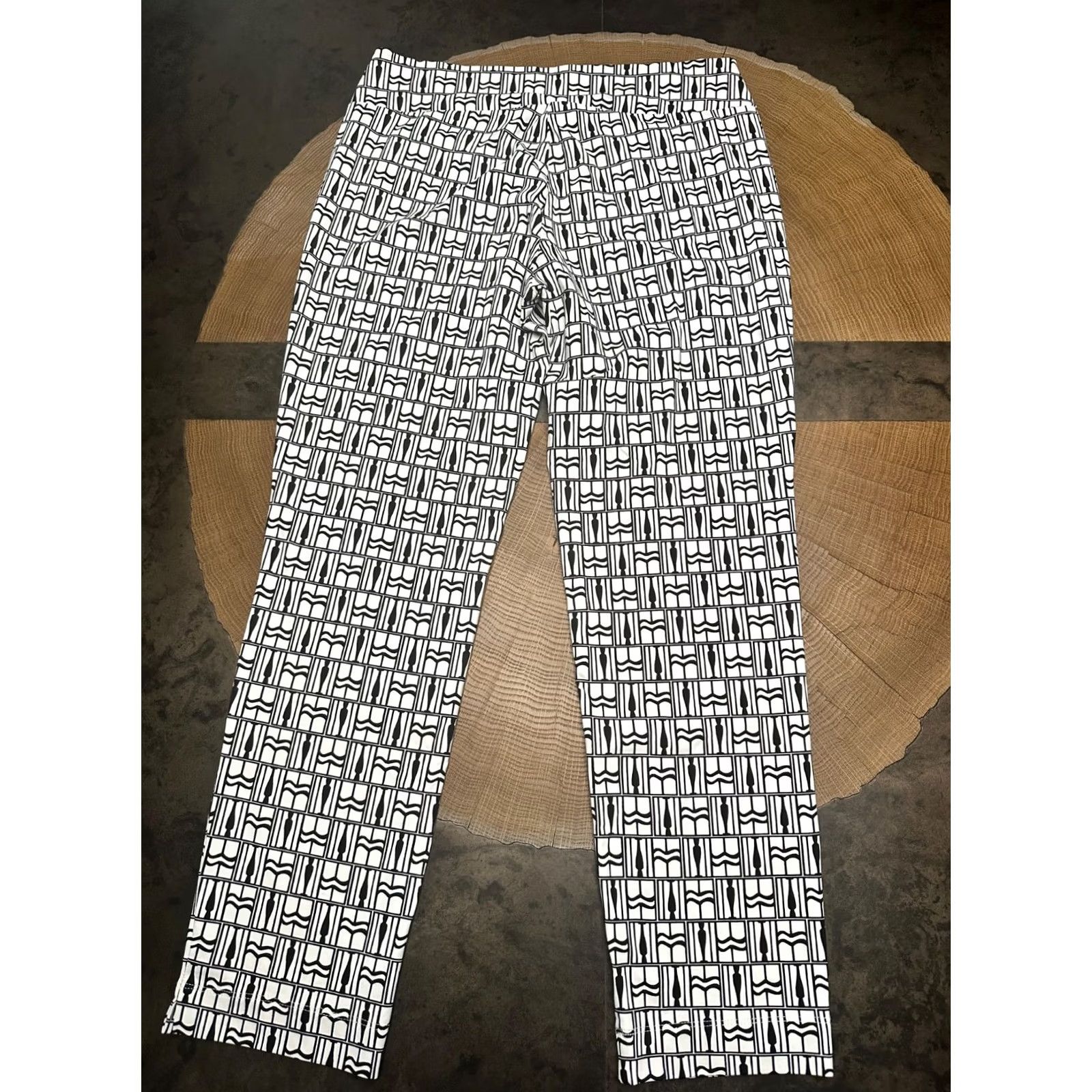 J.McLaughlin J. McLaughlin Womens XS Black Nylon Spandex Stretch Basic Pants Size 26" / US 2 / IT 38 - 2 Thumbnail