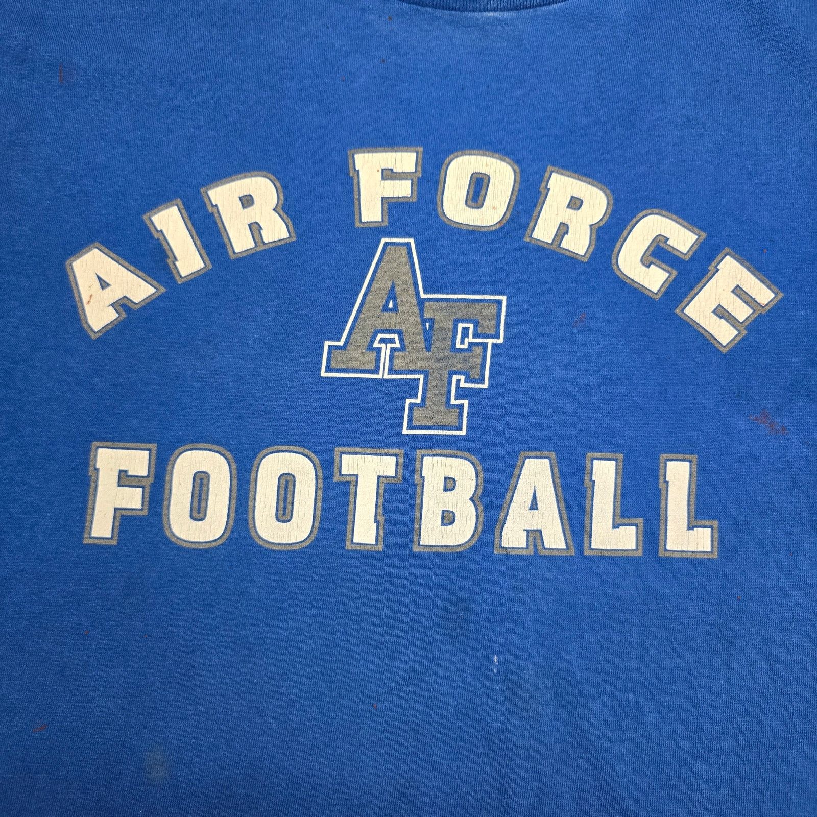 Fruit Of The Loom USAF Airforce Foorball XL Blue Coors Light Champs Bar Tee Size US XL / EU 56 / 4 - 2 Thumbnail