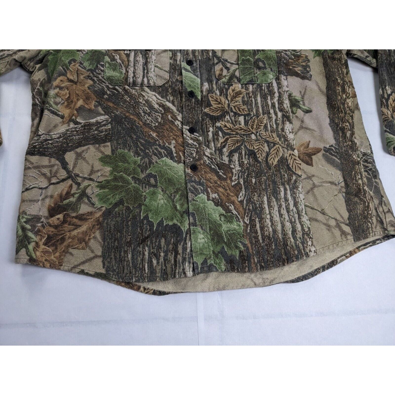 Other Vtg Rattlers Realtree Camo 2XL Heavyweight Cotton Flannel Size XXL / US 16-18 / IT 52-54 - 4 Thumbnail