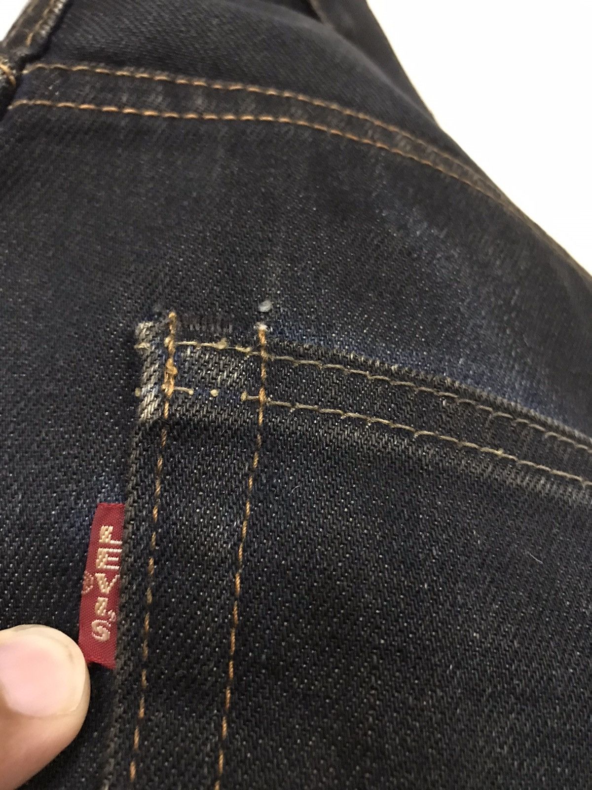 Levi's × Levi's Vintage Clothing × Vintage Levis 501 Big E Lot 66501 Selvedge Jeans Size US 32 / EU 48 - 12 Thumbnail