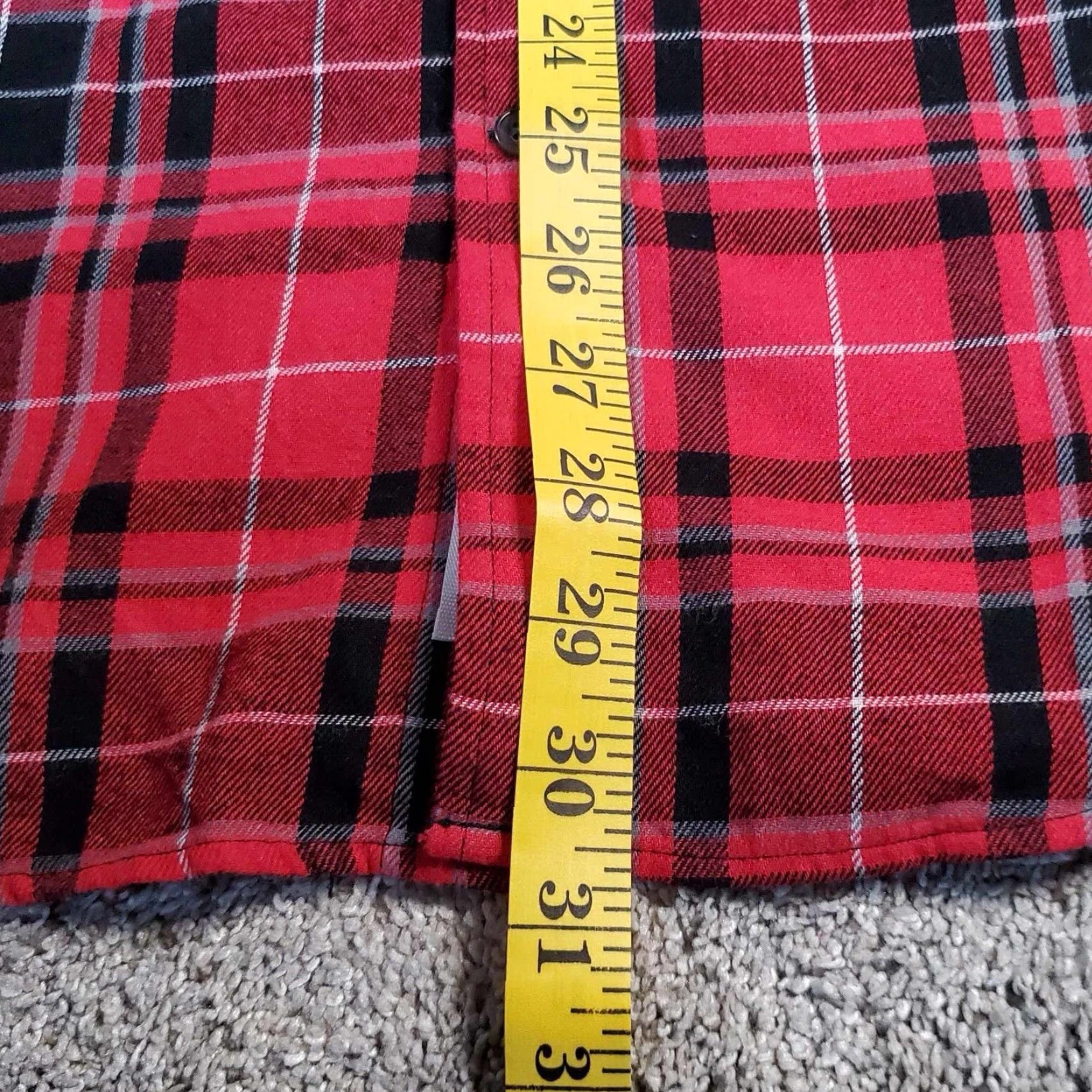 Vintage VINTAGE St Johns Bay Red Plaid Flannel Shirt Mens Cotton XL Buffalo Plaid Casual Travel Workwear 80s 90s Retro USA Men Button-Up Size US XL / EU 56 / 4 - 8 Thumbnail