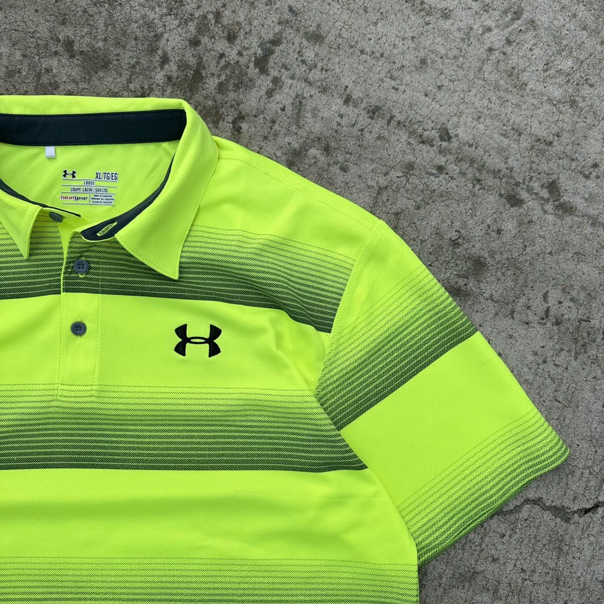 Under Armour Vintage Polo Under Armour Size L Sport-wear Y2K 00s USA Size US L / EU 52-54 / 3 - 4 Thumbnail