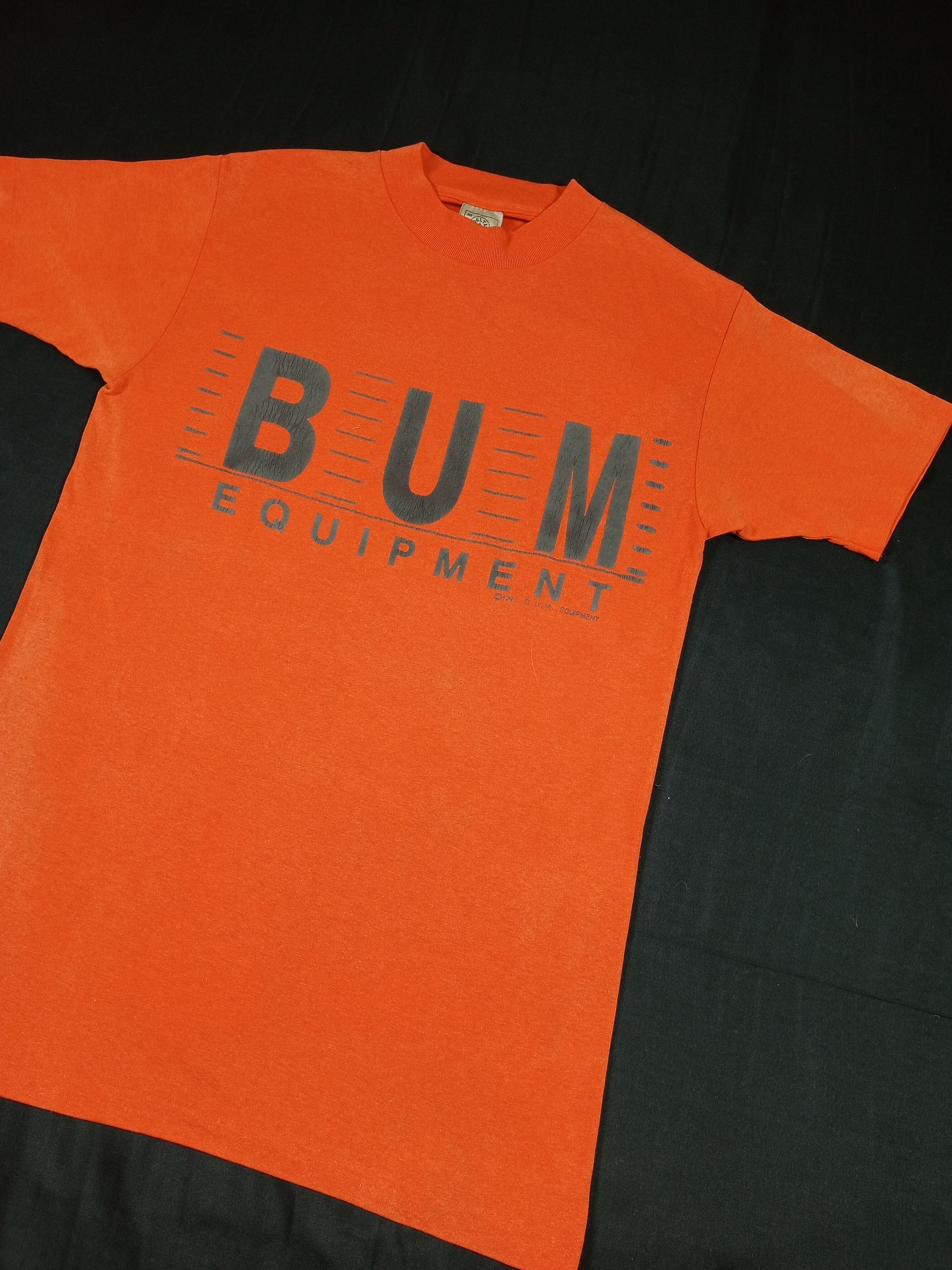 Vintage Vintage 90s Sun Faded BUM Equipment Single Stitch T-shirt Size US M / EU 48-50 / 2 - 2 Thumbnail