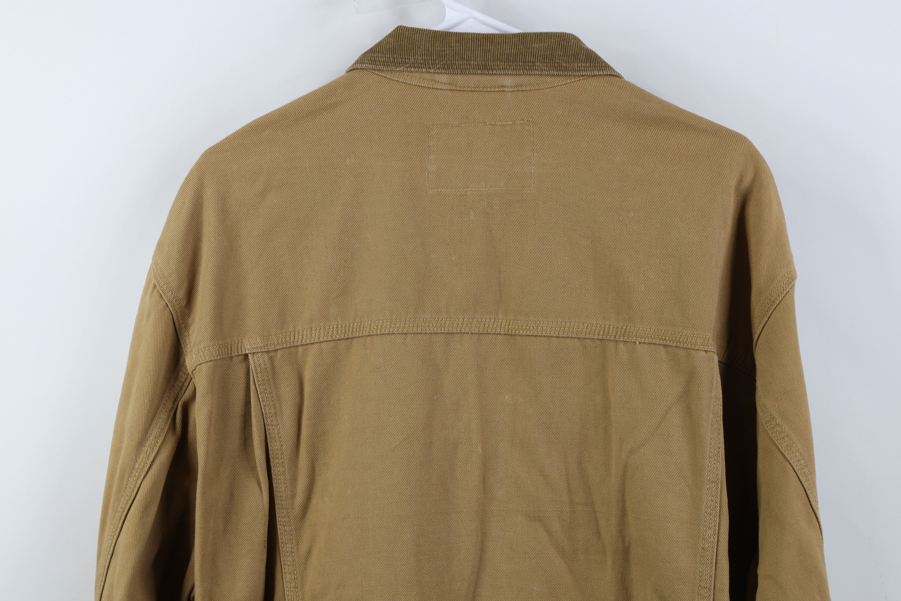 Vintage Vintage 90s Streetwear Dye Corduroy Collar Trucker Jacket Size US L / EU 52-54 / 3 - 15 Thumbnail