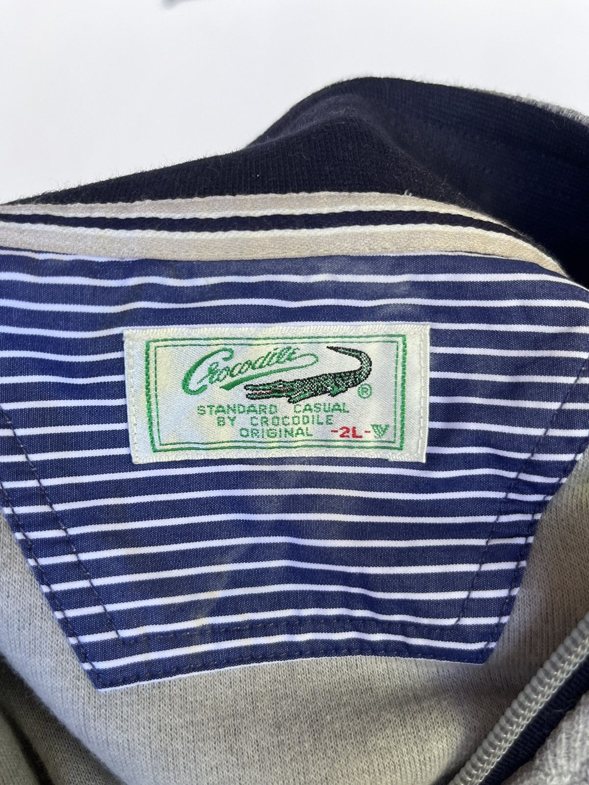 Vintage Vintage Crocodile Full Zip Sweaters Size US XXL / EU 58 / 5 - 7 Thumbnail