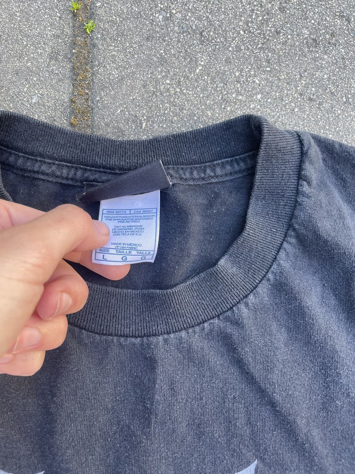 Vintage 2000’s ‘hustler’ porn star sun faded tee Size US L / EU 52-54 / 3 - 4 Thumbnail