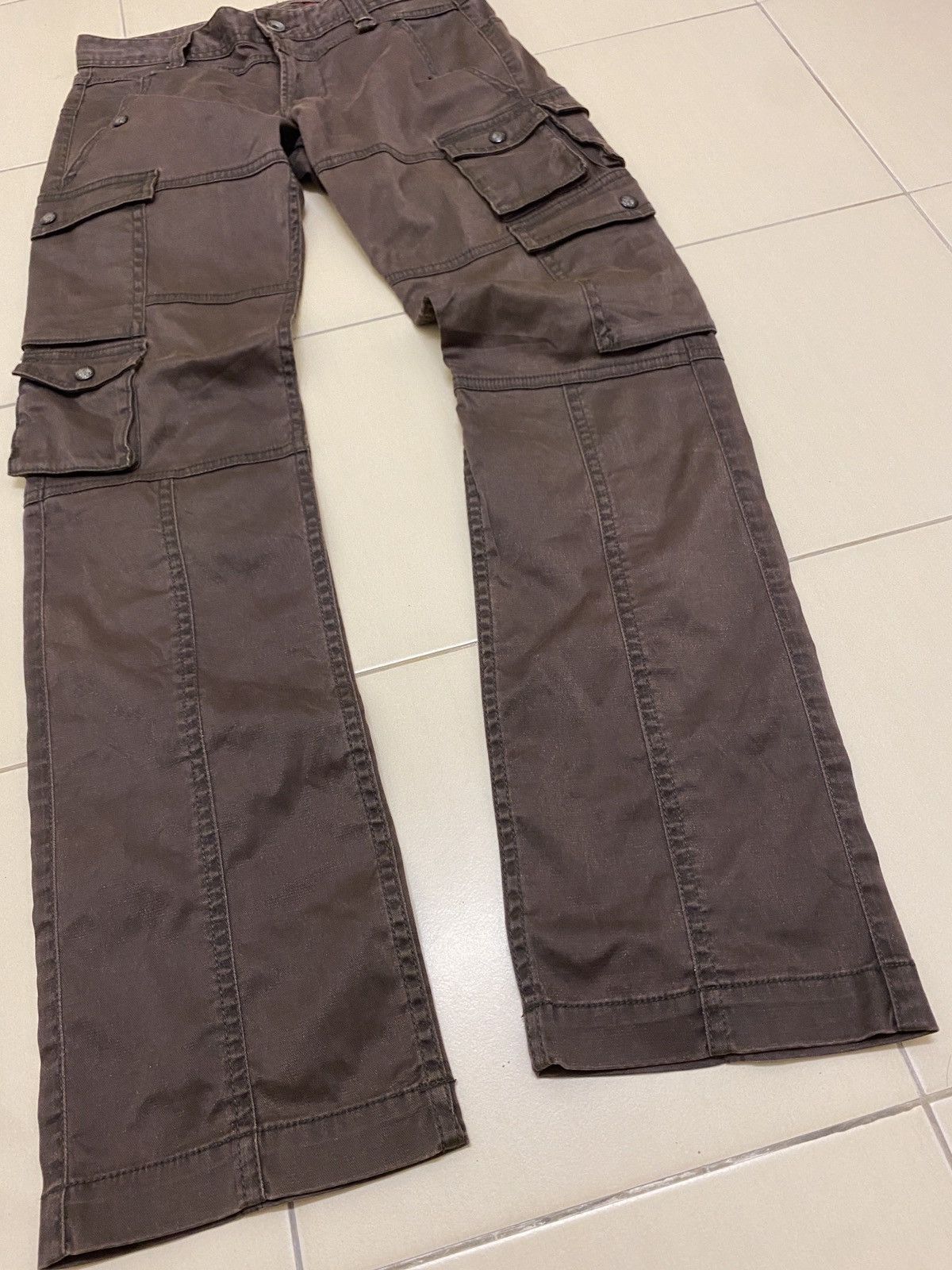 Nicole Club NCFM Elaborate Collection Multipocket Cargo Pants Size US 31 - 3 Thumbnail