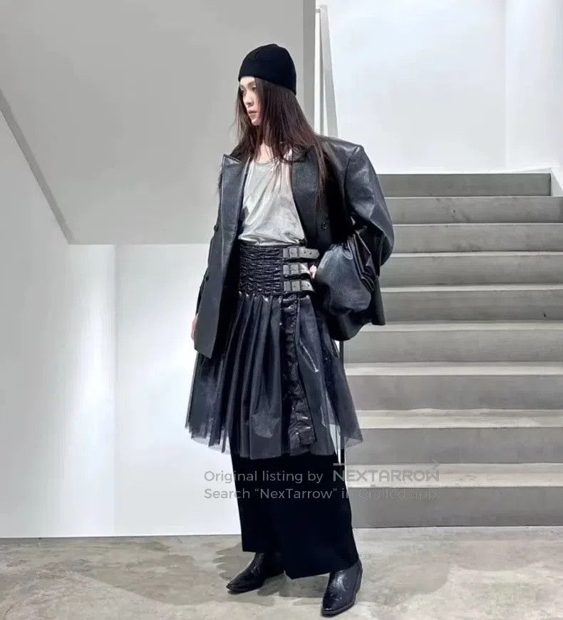 Junya Watanabe Junya Watanabe size M Tie Waist Pleated Skirt Size 25" / US 0 / IT 36 - 3 Thumbnail