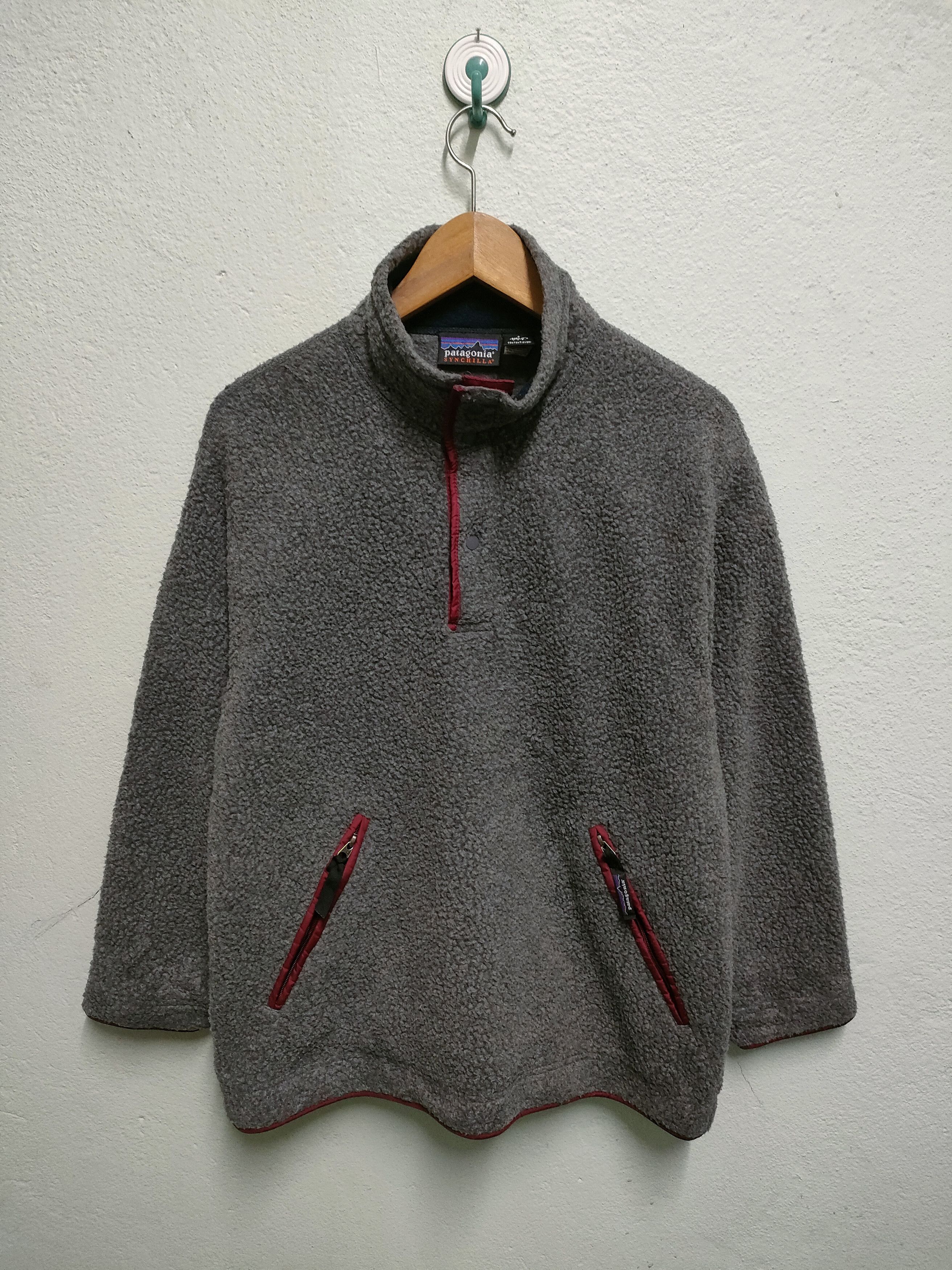 Patagonia × Vintage Vintage Patagonia Synchilla Pullover Fleece Size US S / EU 44-46 / 1 - 1 Thumbnail