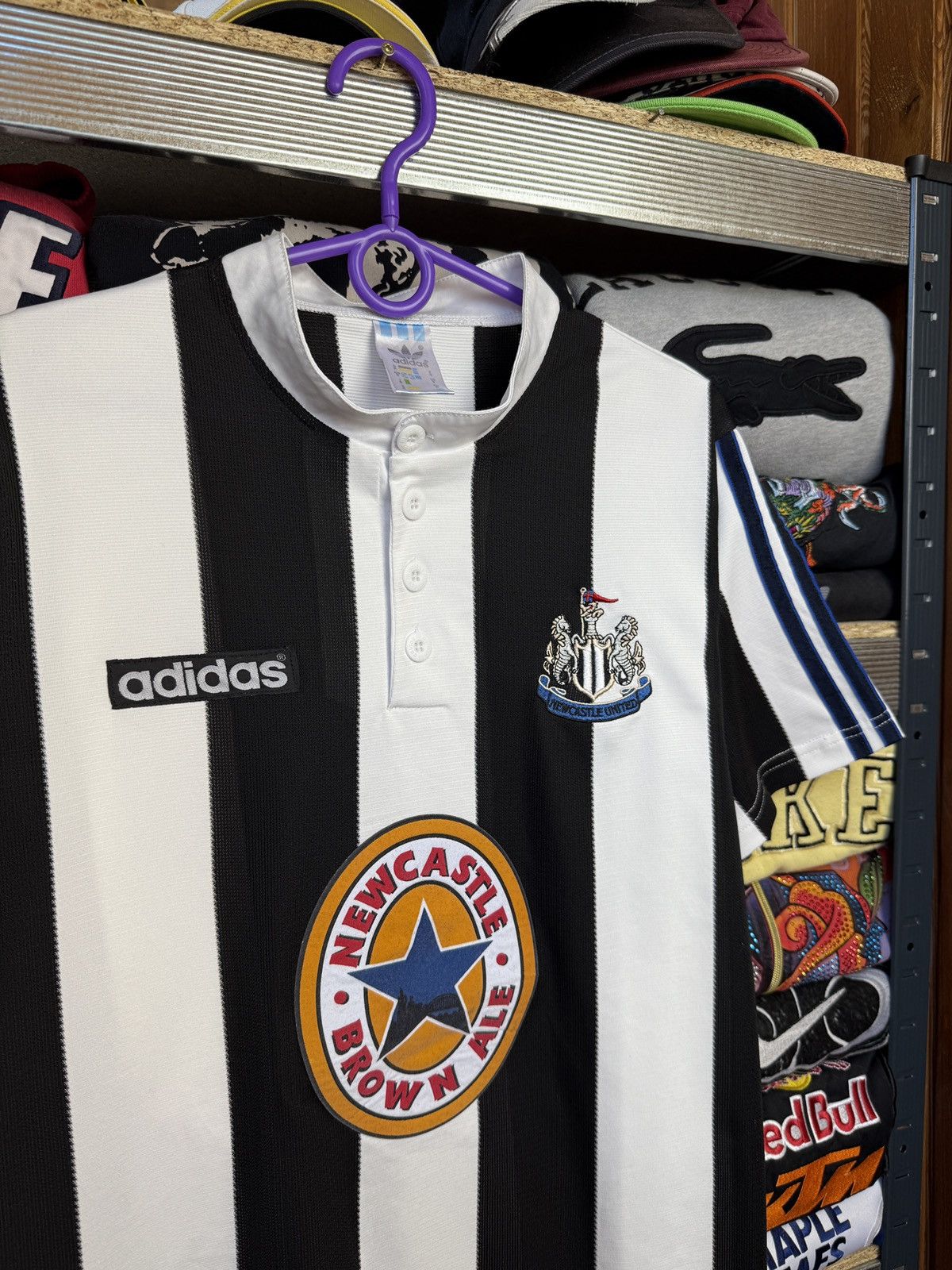Adidas Adidas Newcastle vintage t shirt jersey Size US S / EU 44-46 / 1 - 3 Thumbnail