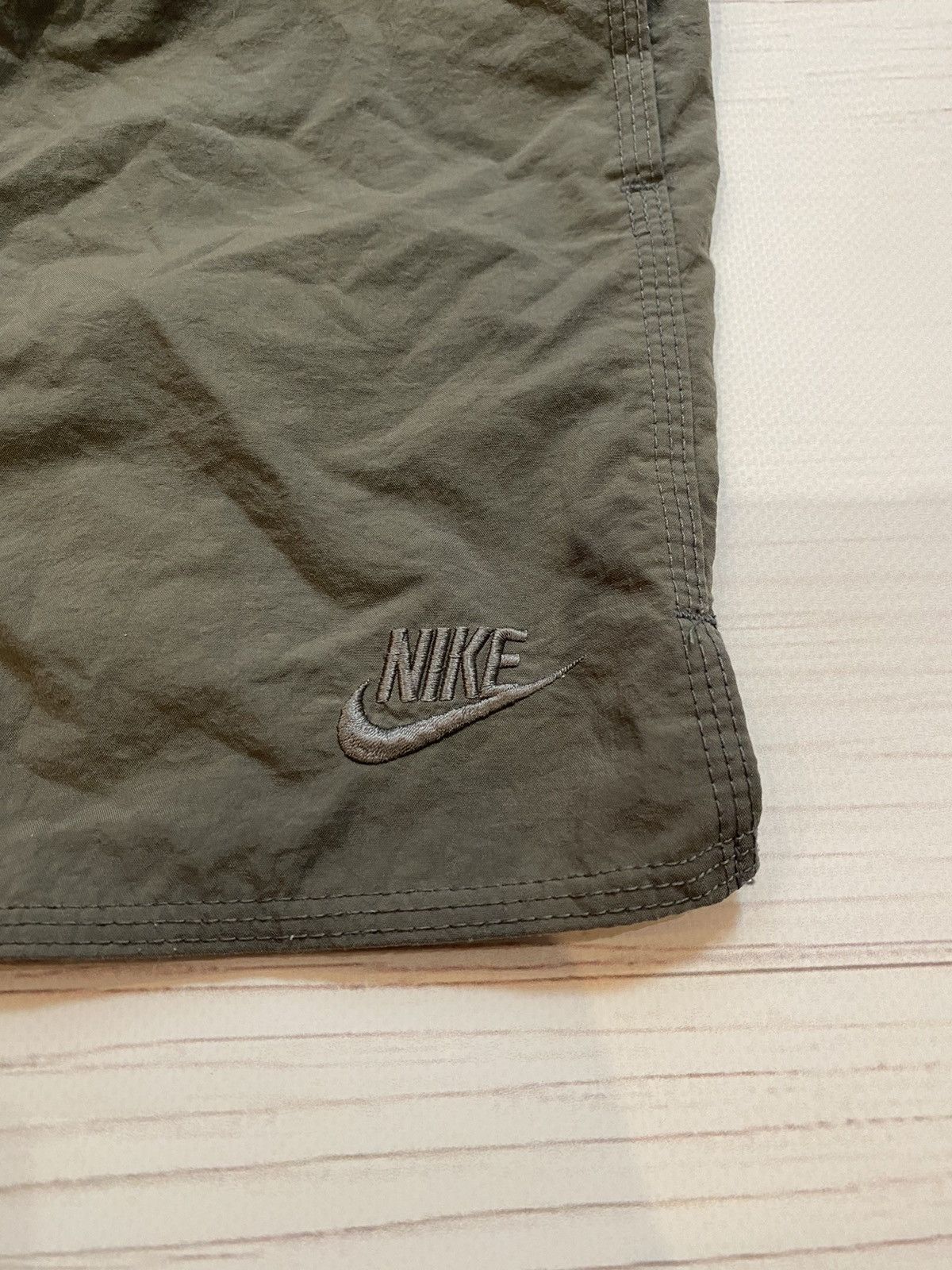 Nike × Vintage Vintage 90’s Nike y2k nylon shorts Size US 37 - 7 Thumbnail
