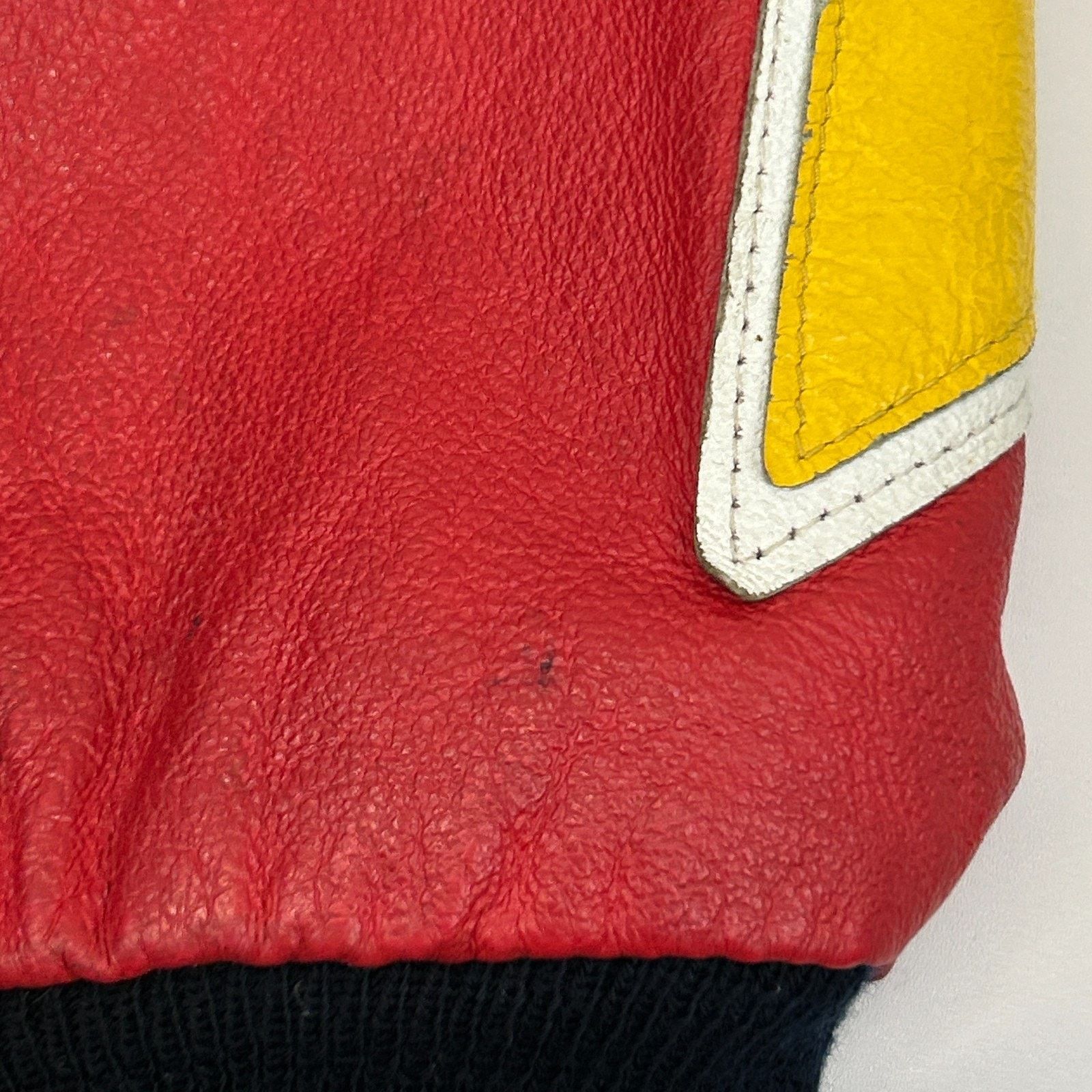 Excelled Vintage 90s Snoopy Peanuts Leather Bomber Jacket L Large Size US L / EU 52-54 / 3 - 9 Thumbnail
