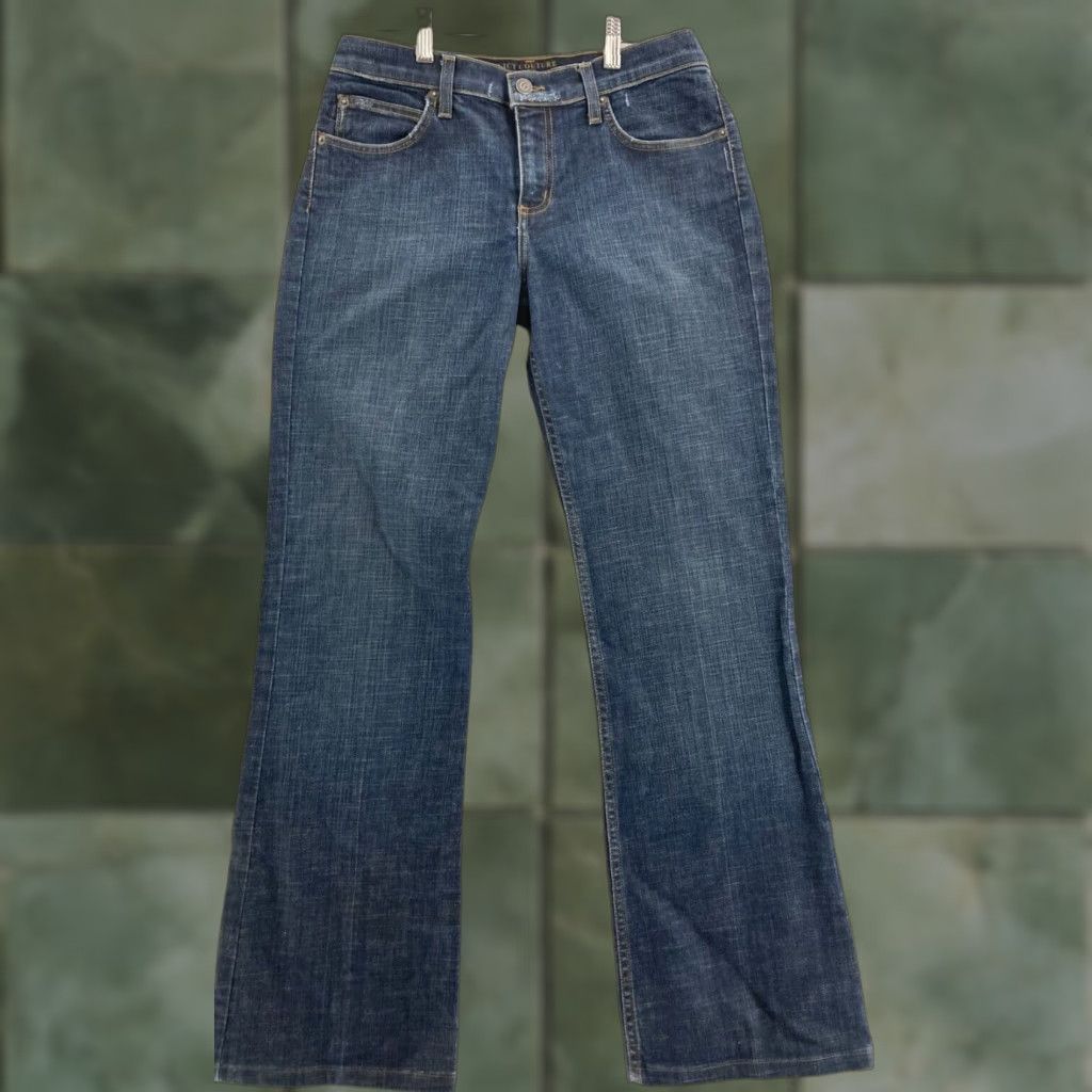 Juicy Couture VINTAGE Juicy Couture Jeans Womens 30 Bootcut Denim Blue Made In USA Size 30" / US 8 / IT 44 - 1 Thumbnail