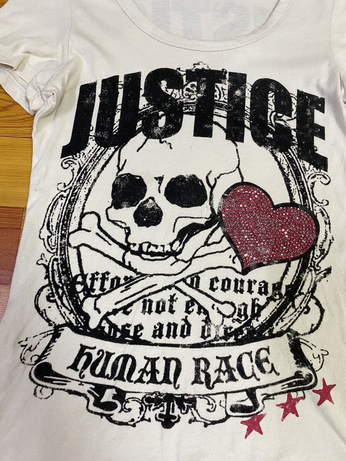 14th Addiction × If Six Was Nine × Japanese Brand Justice Human Rage Skull Tee Japanese Brand Size S / US 4 / IT 40 - 2 Thumbnail