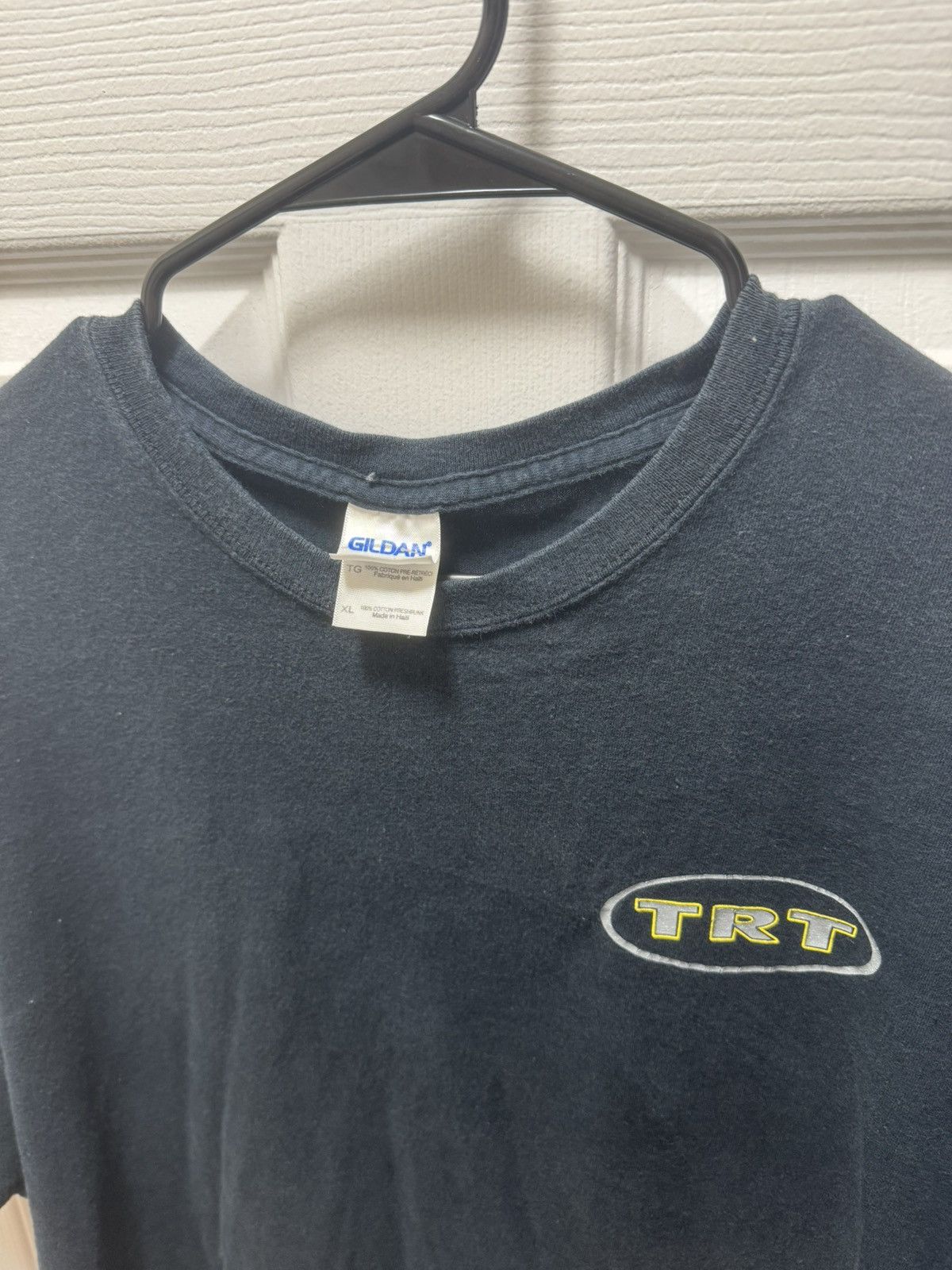 Gildan TRT Testosterone Vintage Gildan Shirt Funny Construction Size US XL / EU 56 / 4 - 3 Thumbnail