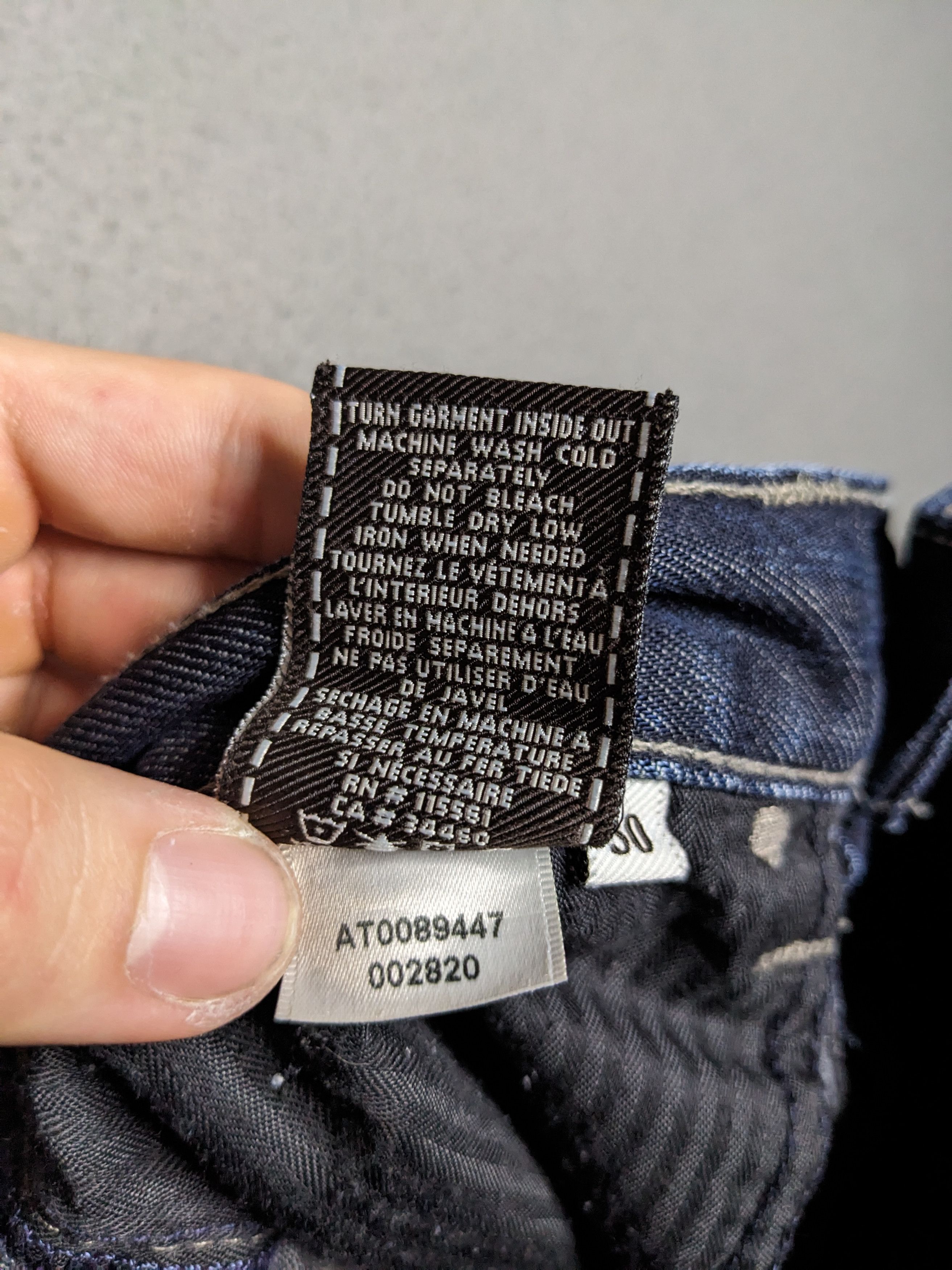 7 For All Mankind 7 For All Mankind Mens Rhigby Jeans 31x30 USA Denim Straight Size US 31 - 15 Thumbnail