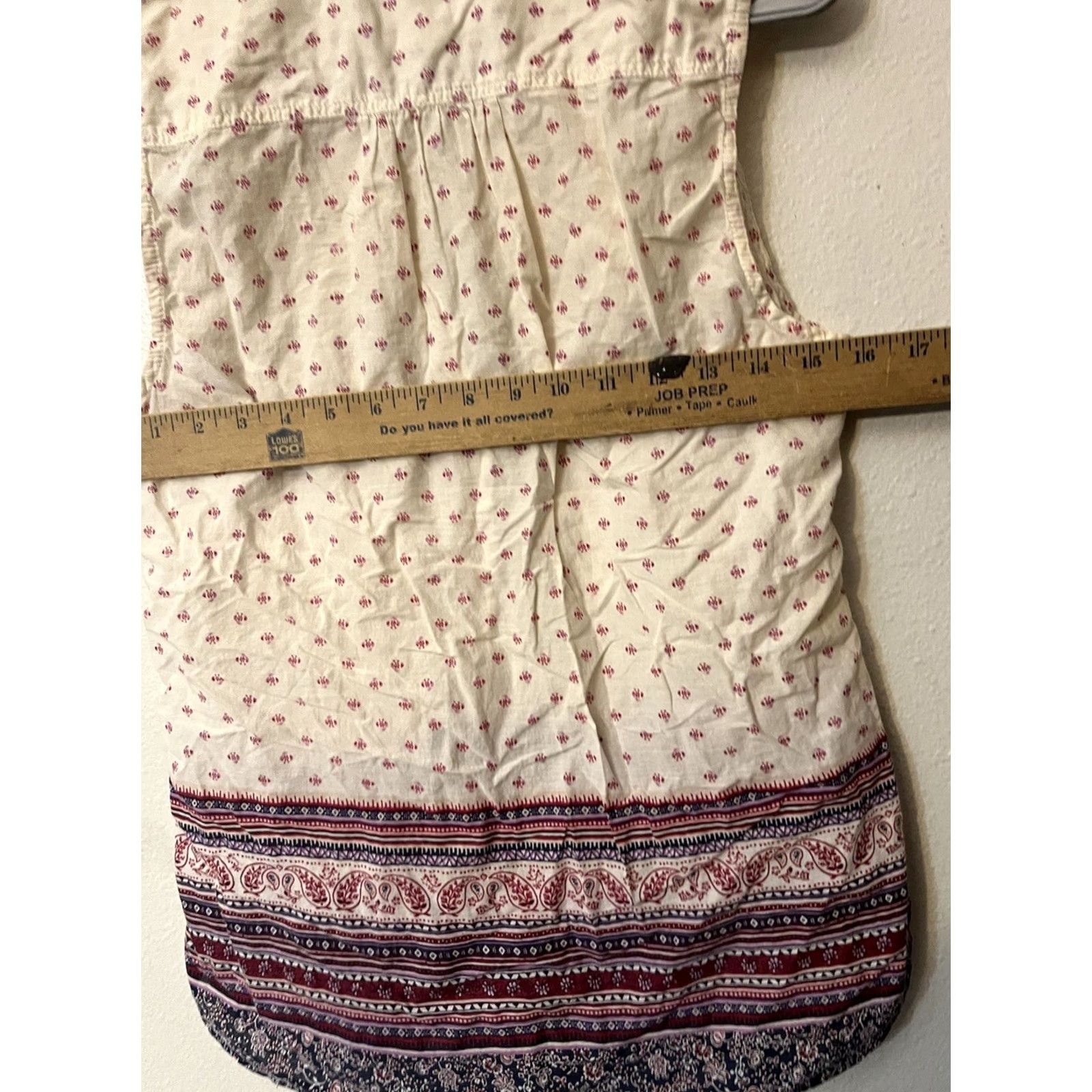 H&M H&M Blouse Women Sleeveless Multicolor Floral Paisley V-Neck Size 34/8 Regular Girl? Size M / US 6-8 / IT 42-44 - 4 Thumbnail