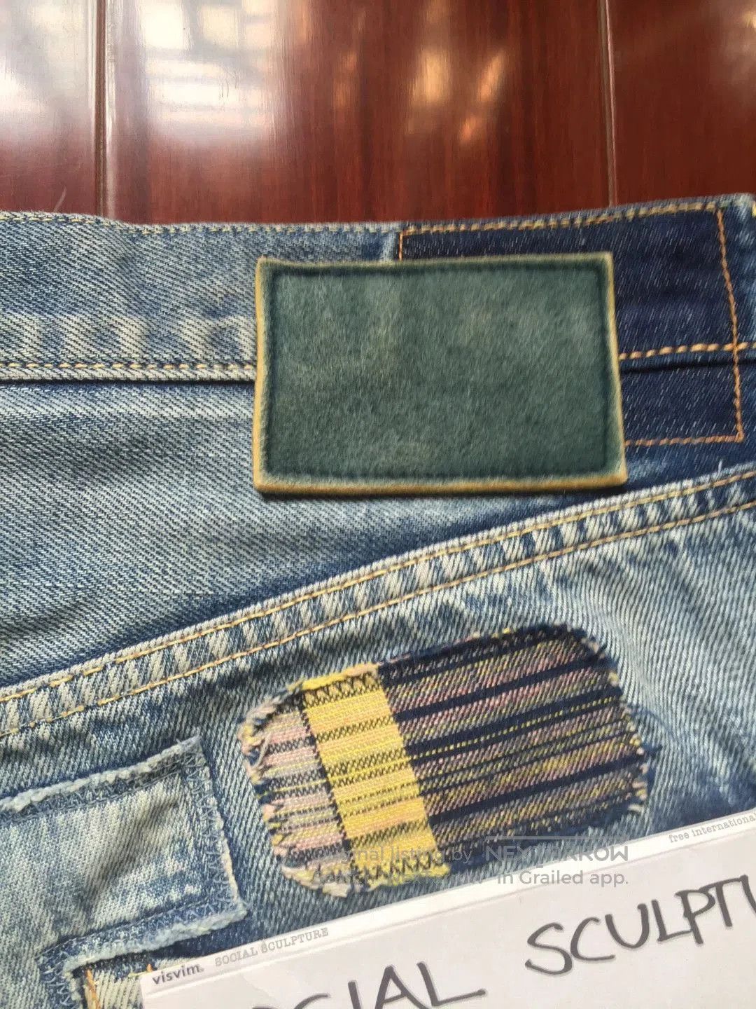 Visvim visvim 03d8 Blue Denim Jeans. Size US 34 / EU 50 - 6 Thumbnail