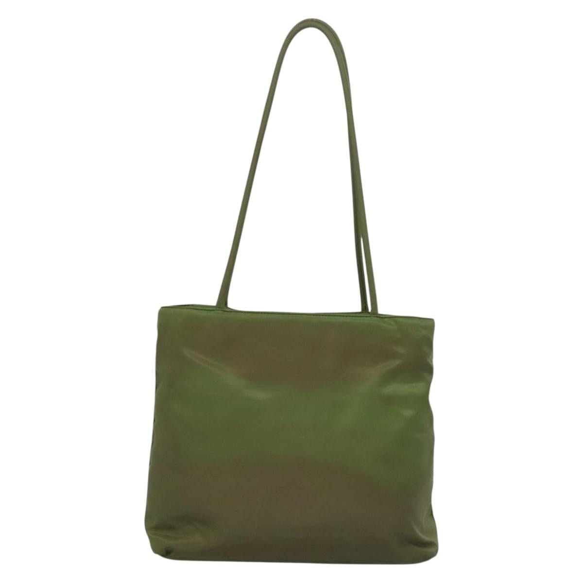 Prada PRADA Tote Bag Nylon Green Size ONE SIZE - 3 Thumbnail