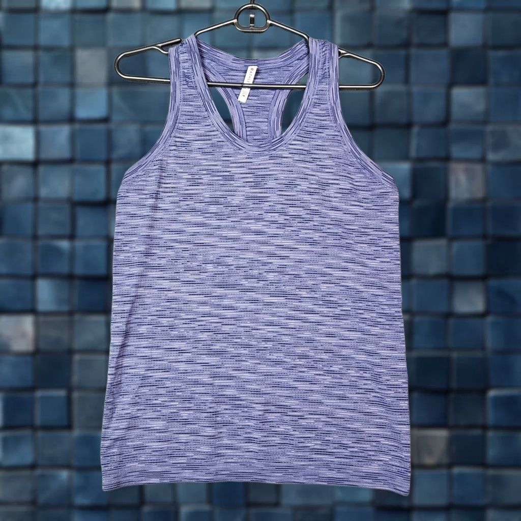 Athleta Athleta Tank Top Women's Blue Space Dyed Size M Sleeveless Racerback Activewear Top Size M / US 6-8 / IT 42-44 - 1 Thumbnail
