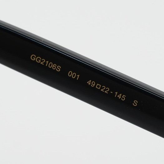 Gucci Gucci GG2106S 001 Men Sunglasses Black Square Frame Size ONE SIZE - 7 Thumbnail
