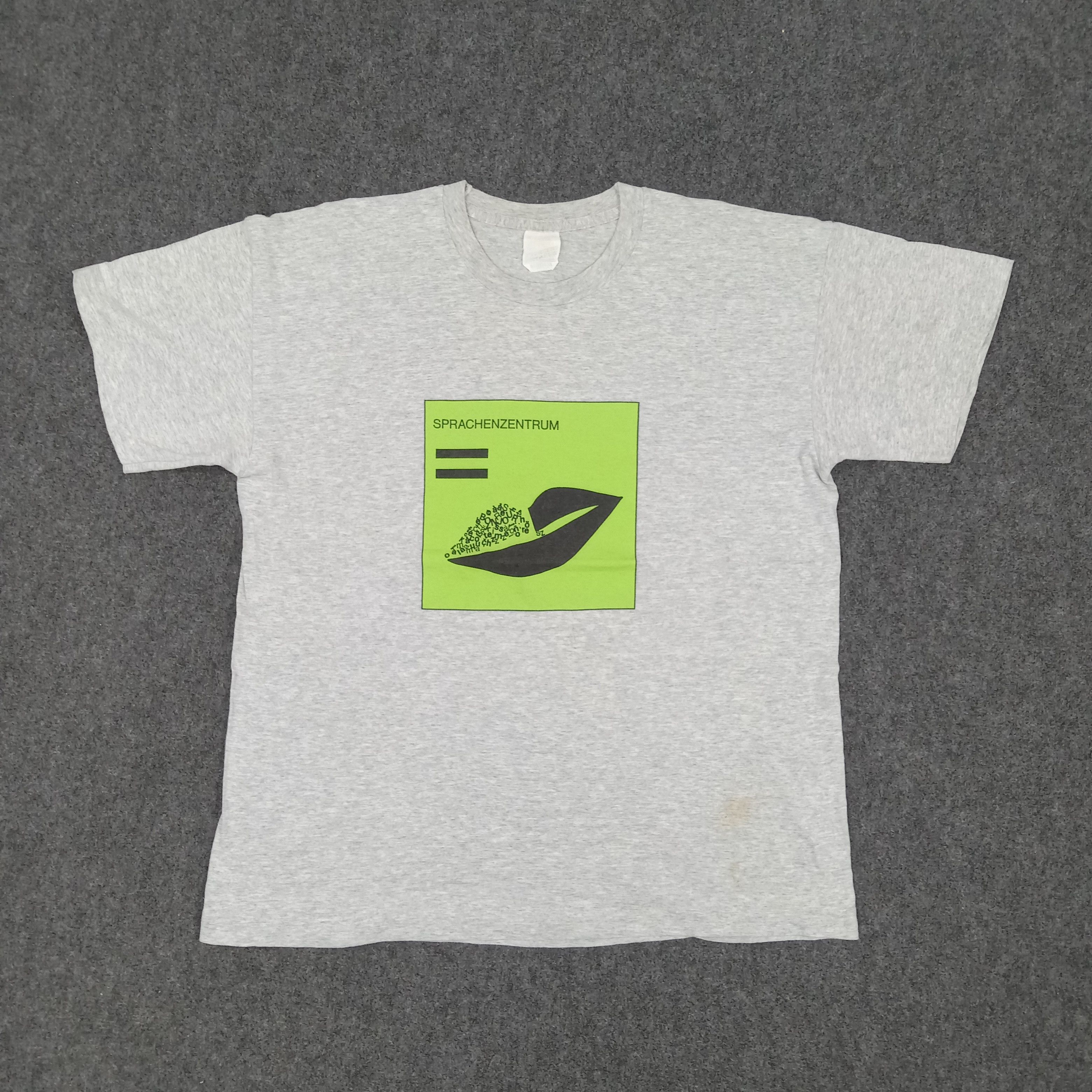 Vintage SPRACHENZENTRUM Ghk Promo University Tshirt Size US XL / EU 56 / 4 - 1 Thumbnail