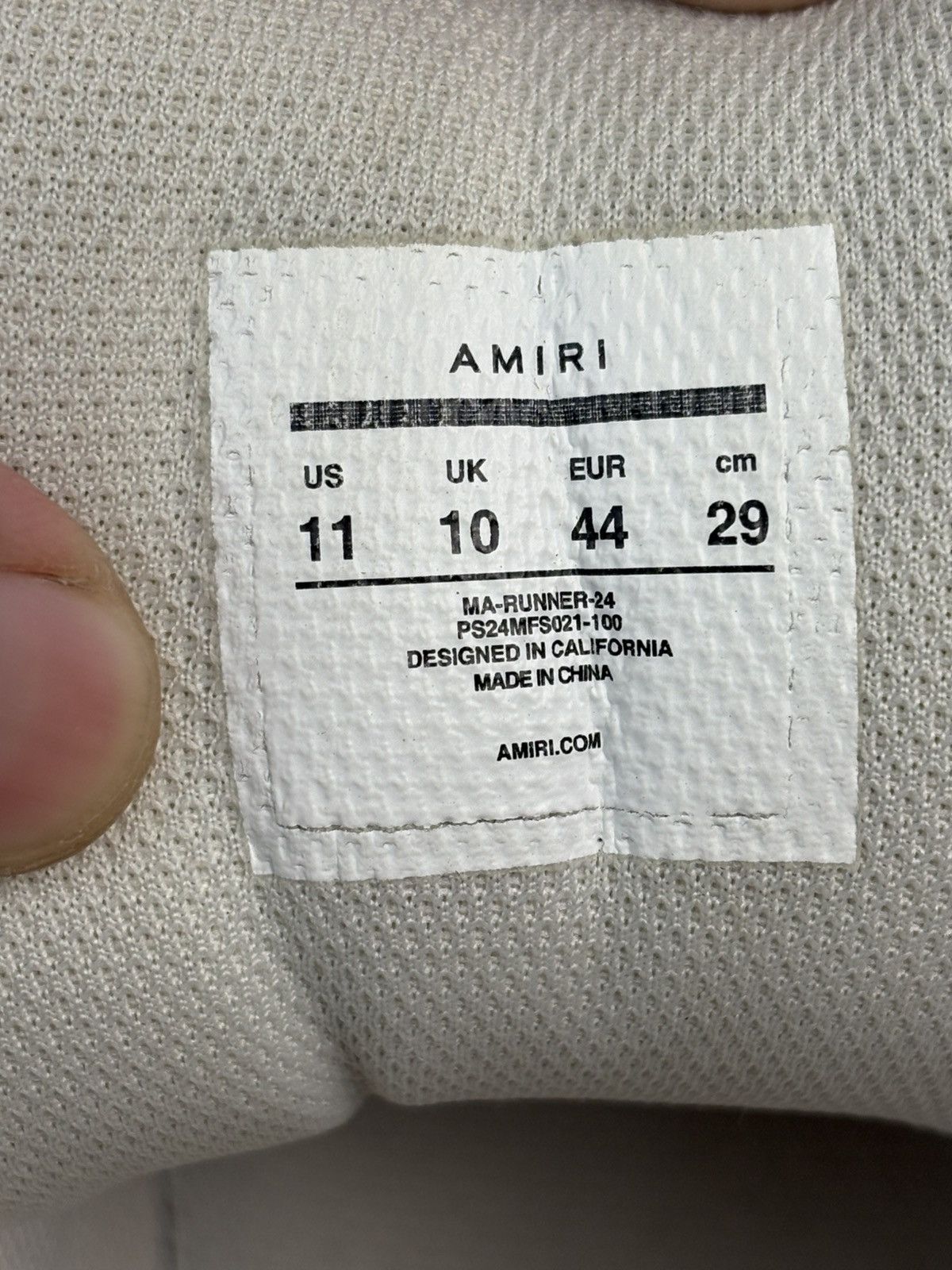 Amiri MA Runners Size US 11 / EU 44 - 9 Thumbnail