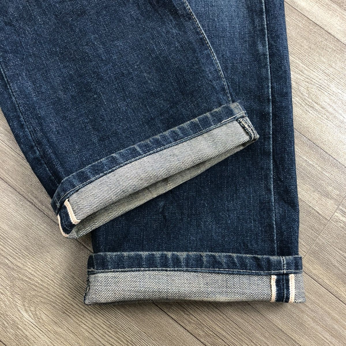 Levi's × Levi's Vintage Clothing × Vintage 🇯🇵 1990s Levis 701xx Selvedge Buckle Back Faded Blue Jeans Size US 30 / EU 46 - 15 Thumbnail