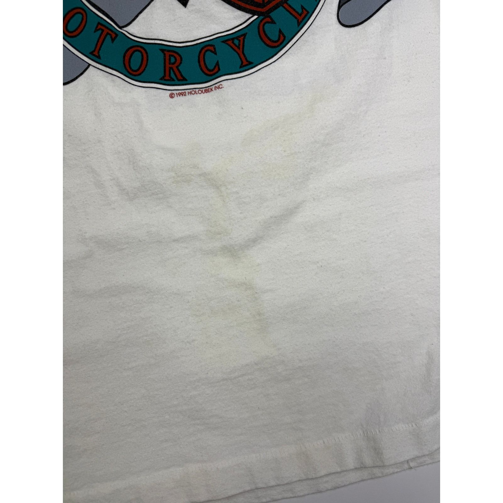 Vintage Vintage 1992 Harley Davidson Motorcycle Bald Eagle T Shirt M Size US M / EU 48-50 / 2 - 8 Thumbnail