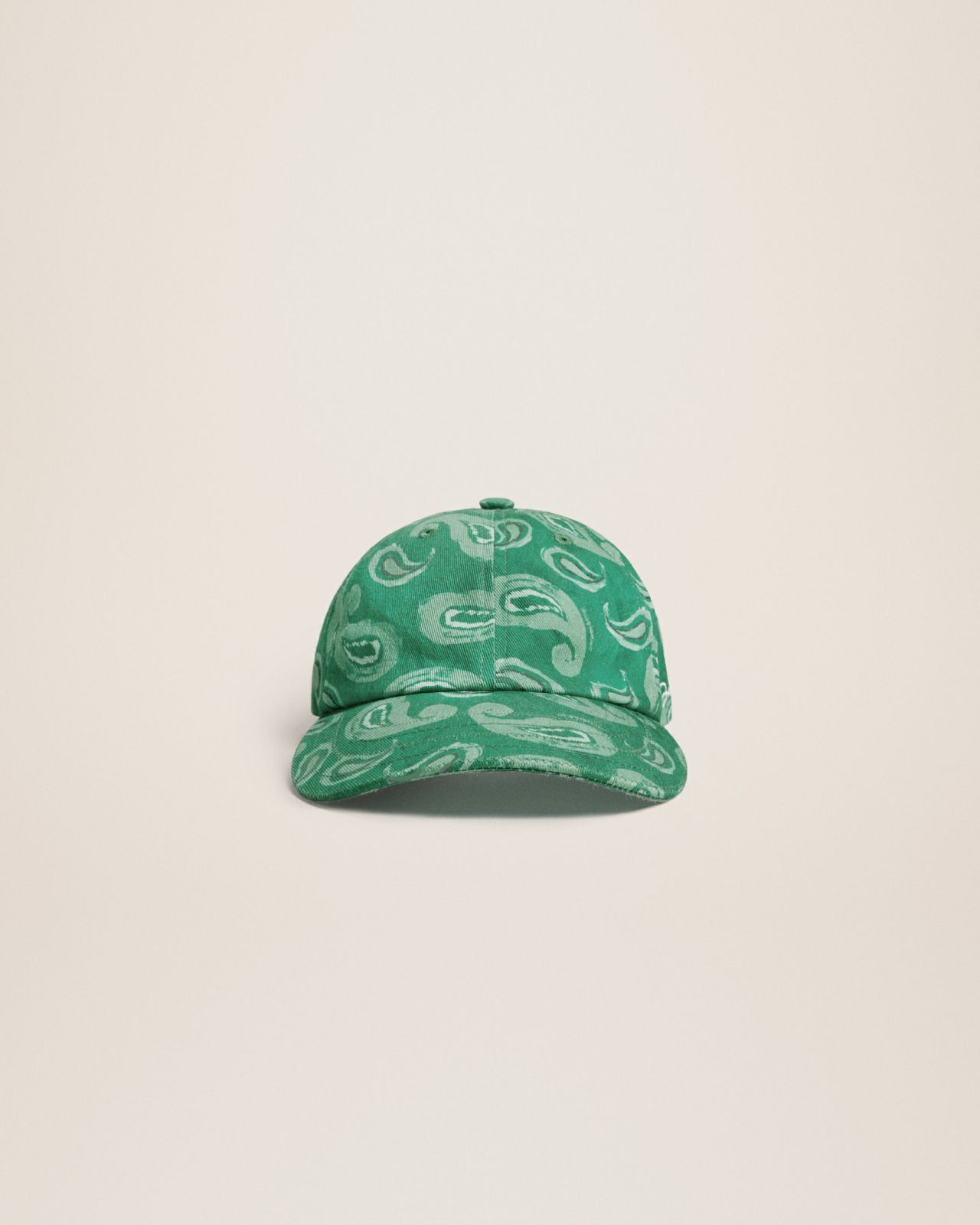 Jacquemus !DS! SS23 Jacquemus Casquette Pop Green Paisley Hat Size ONE SIZE - 14 Thumbnail