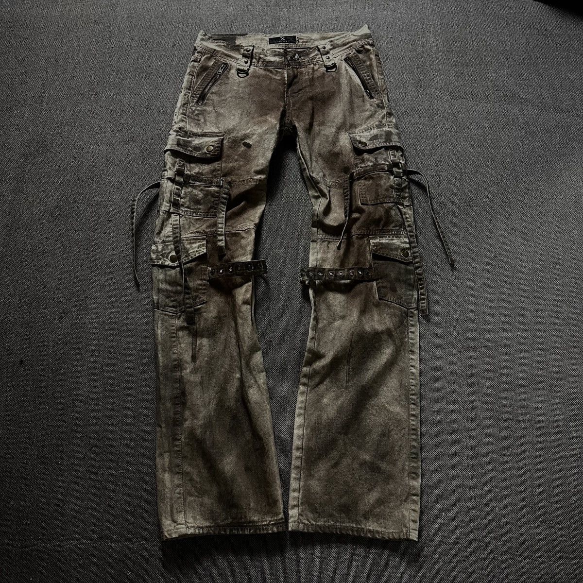 00s xfrm cargo pants Japanese label y2k