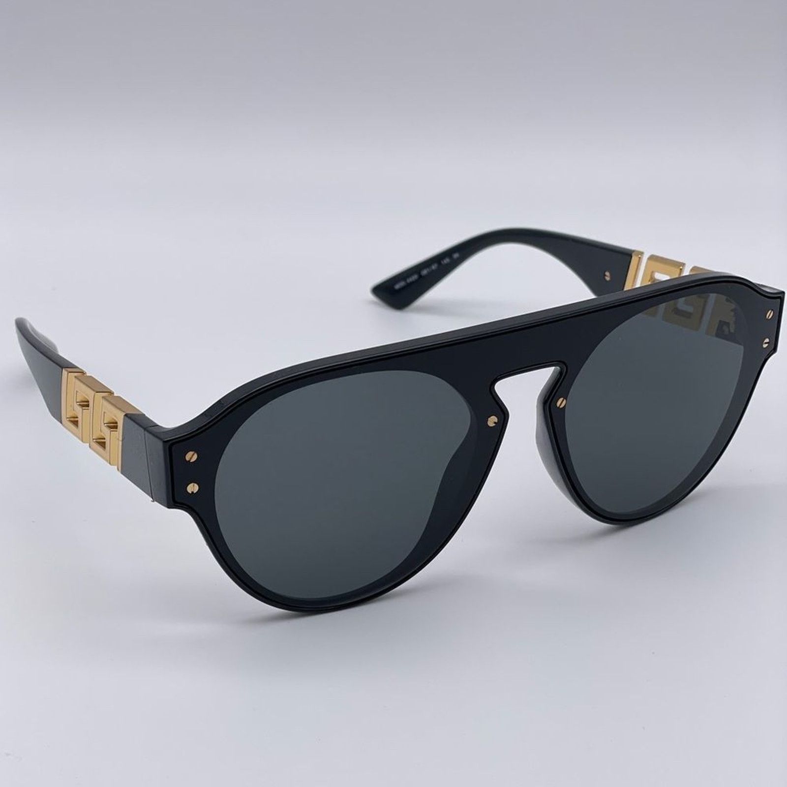 NEW Versace VE4420 Brown Unisex Aviator Sunglasses on sale