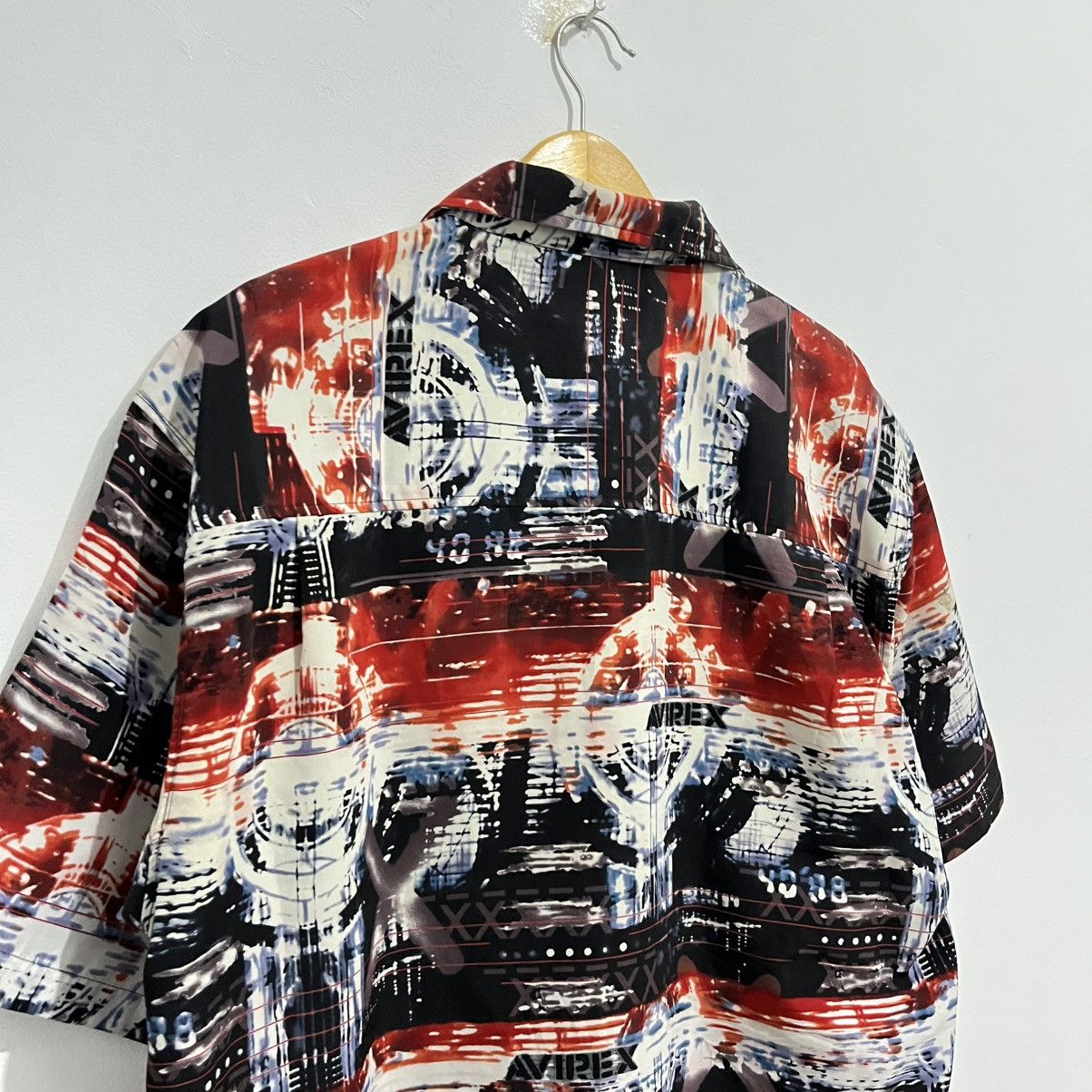 Avirex Avirex Military-Inspired Abstract Shirt Size US L / EU 52-54 / 3 - 9 Thumbnail
