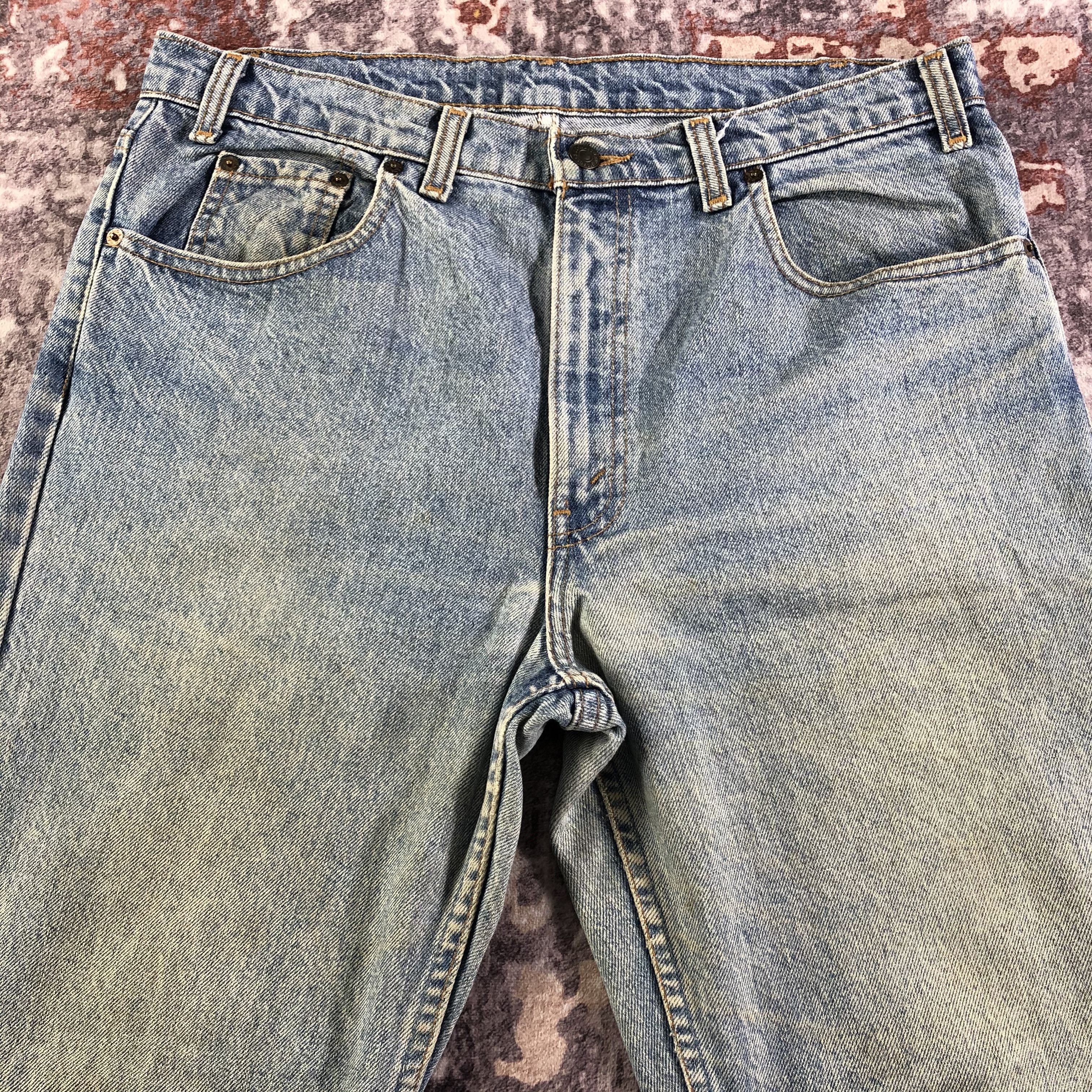 Levi's × Vintage Vintage 90s Light Wash Levis 531 Jeans-JM3262 Size US 35 - 3 Thumbnail