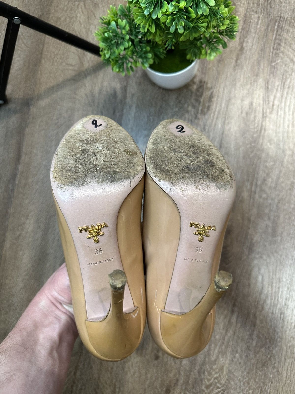 Prada Vintage Prada Beige Classic Heels Women’s Size US 6 / IT 36 - 4 Thumbnail