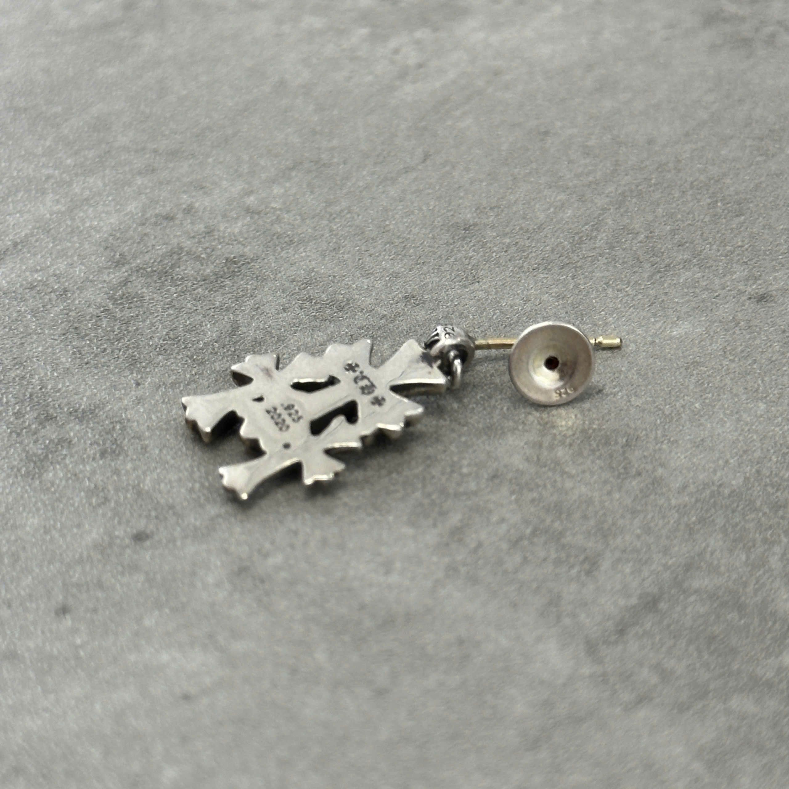 Chrome Hearts CHROME HEARTS Triple Cross Earring Size ONE SIZE - 4 Thumbnail