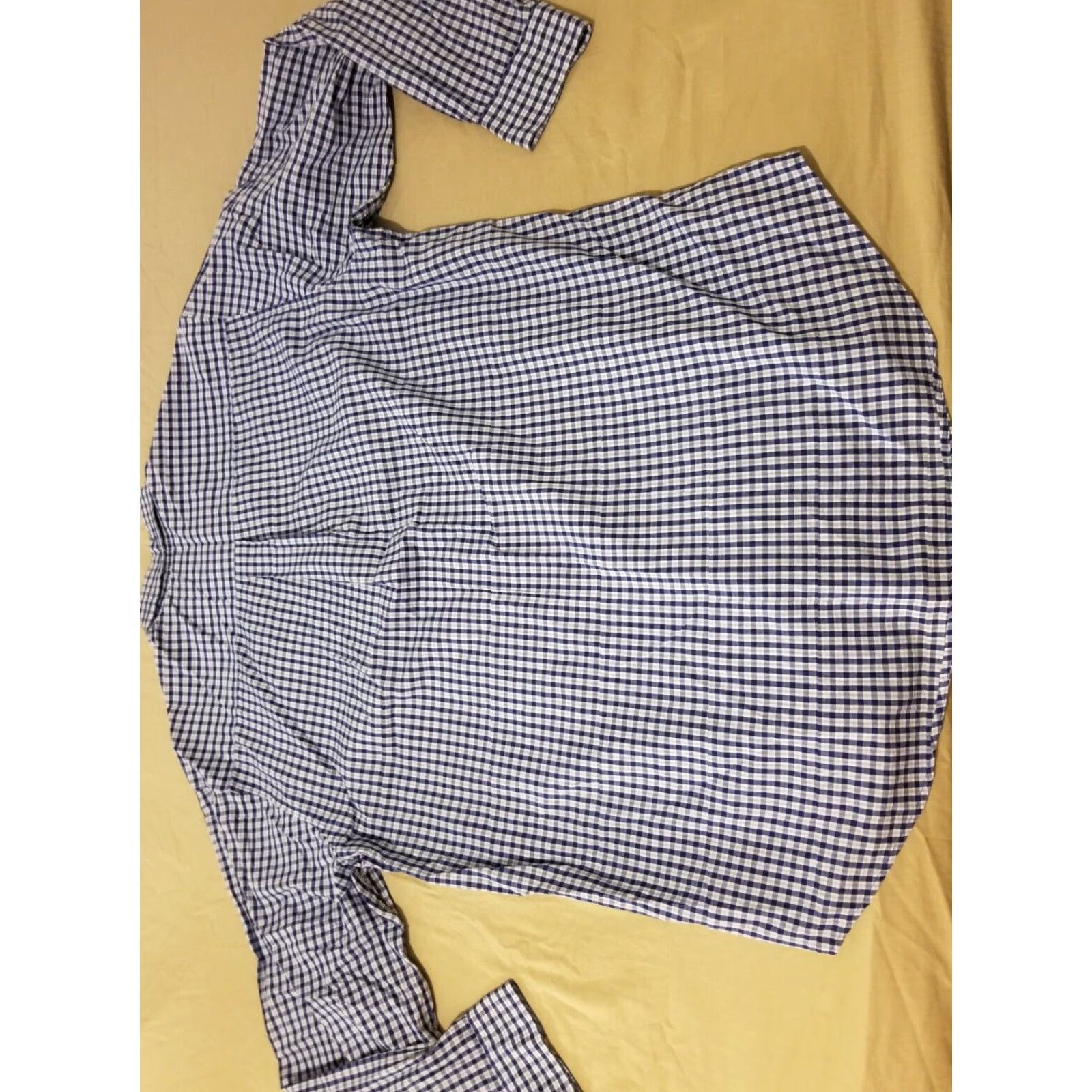 Brooks Brothers Brooks Brothers Dress Shirt Mens L Blue Cotton Button Shirt Size 42R - 5 Thumbnail