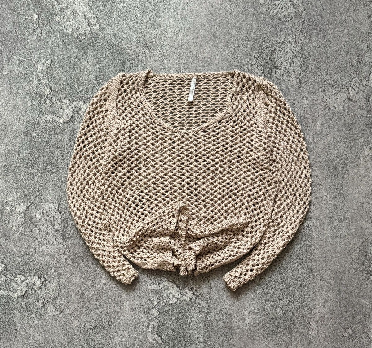 Provocation M mesh sweater knitwear knit pullover chaimail