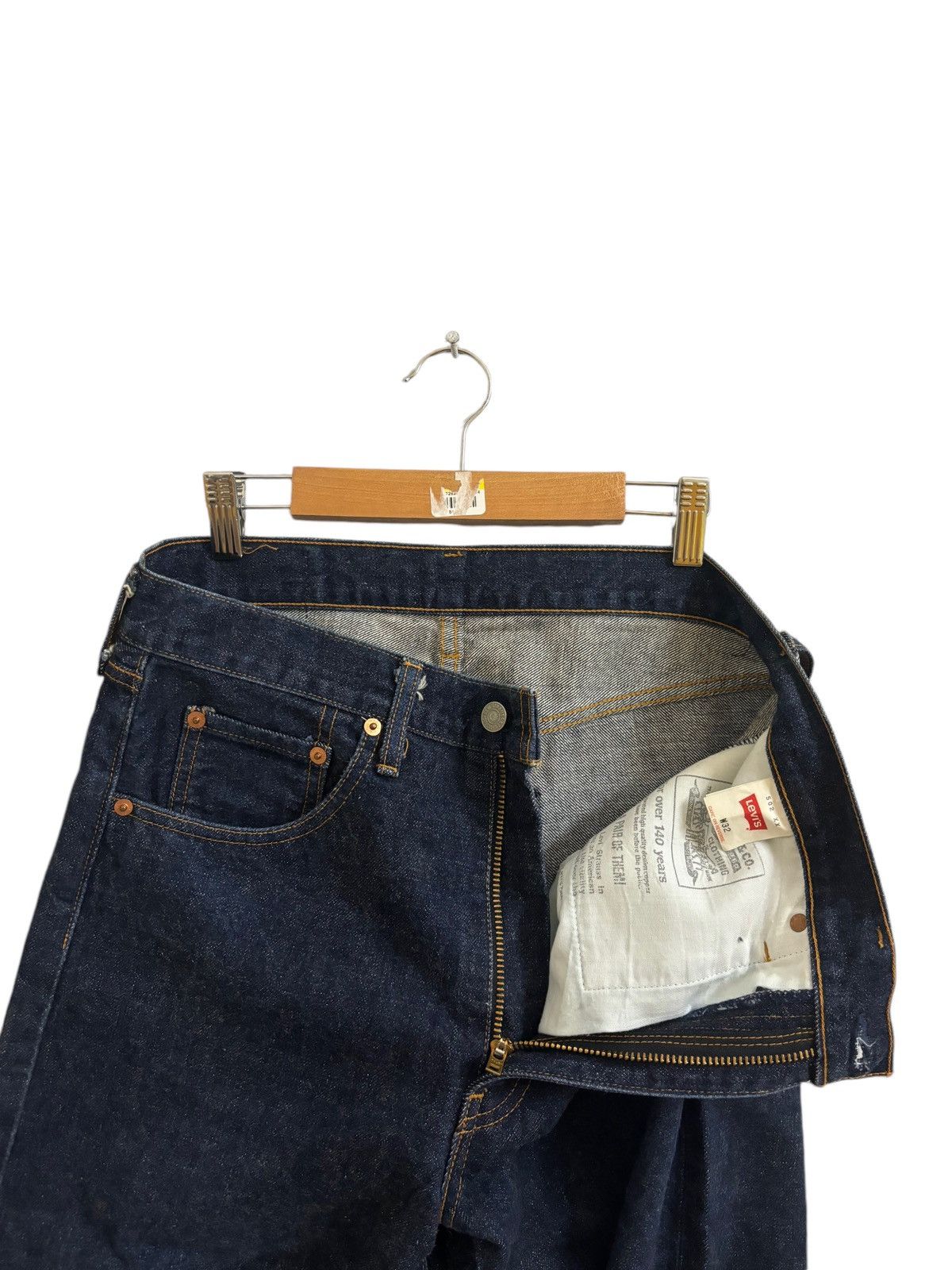 Levi's × Levi's Vintage Clothing LEVI’S BIG E 502 XX SHORT DENIM Size US 32 / EU 48 - 7 Thumbnail