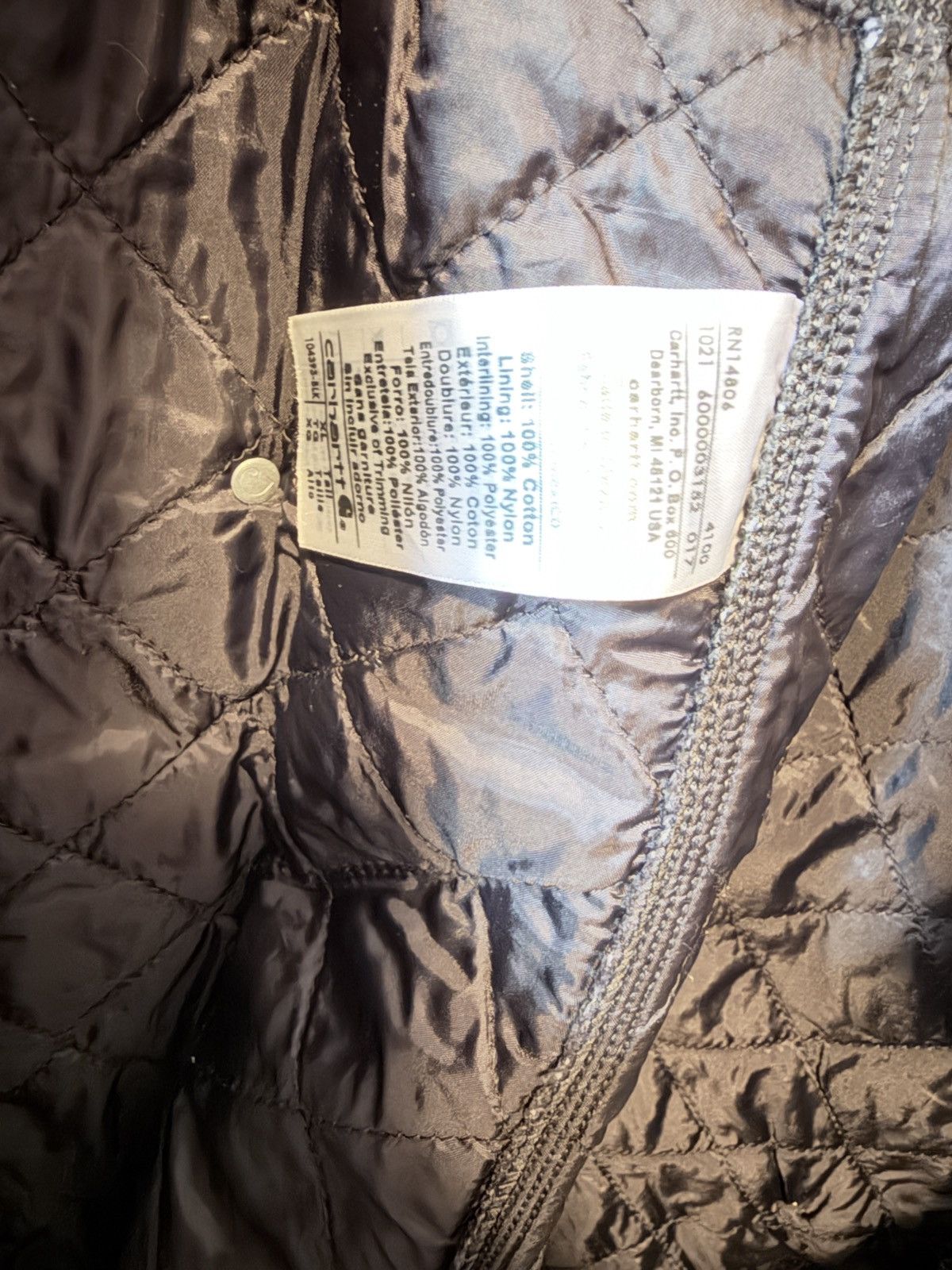 Carhartt Carhartt: XL Men's Bib Overall - Relaxed Fit - Duck Size US 44 / EU 60 - 6 Thumbnail