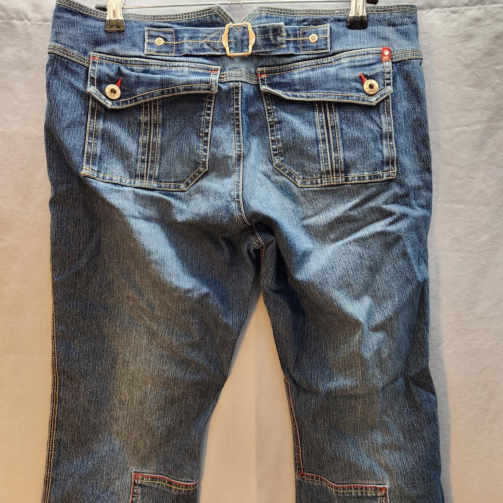 Ecko Unltd. Vintage Ecko Red Womens Blue Jeans Embroidered Size 11 Size 30" / US 8 / IT 44 - 8 Thumbnail